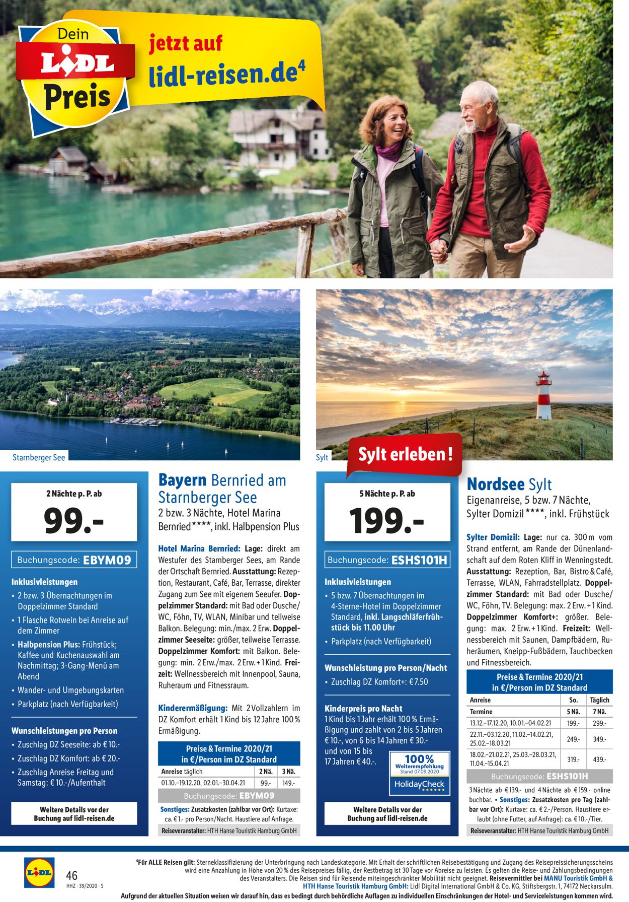 Lidl-Reisen Prospekt - Aktuell vom 19.09-15.10.2020 (Seite 6)