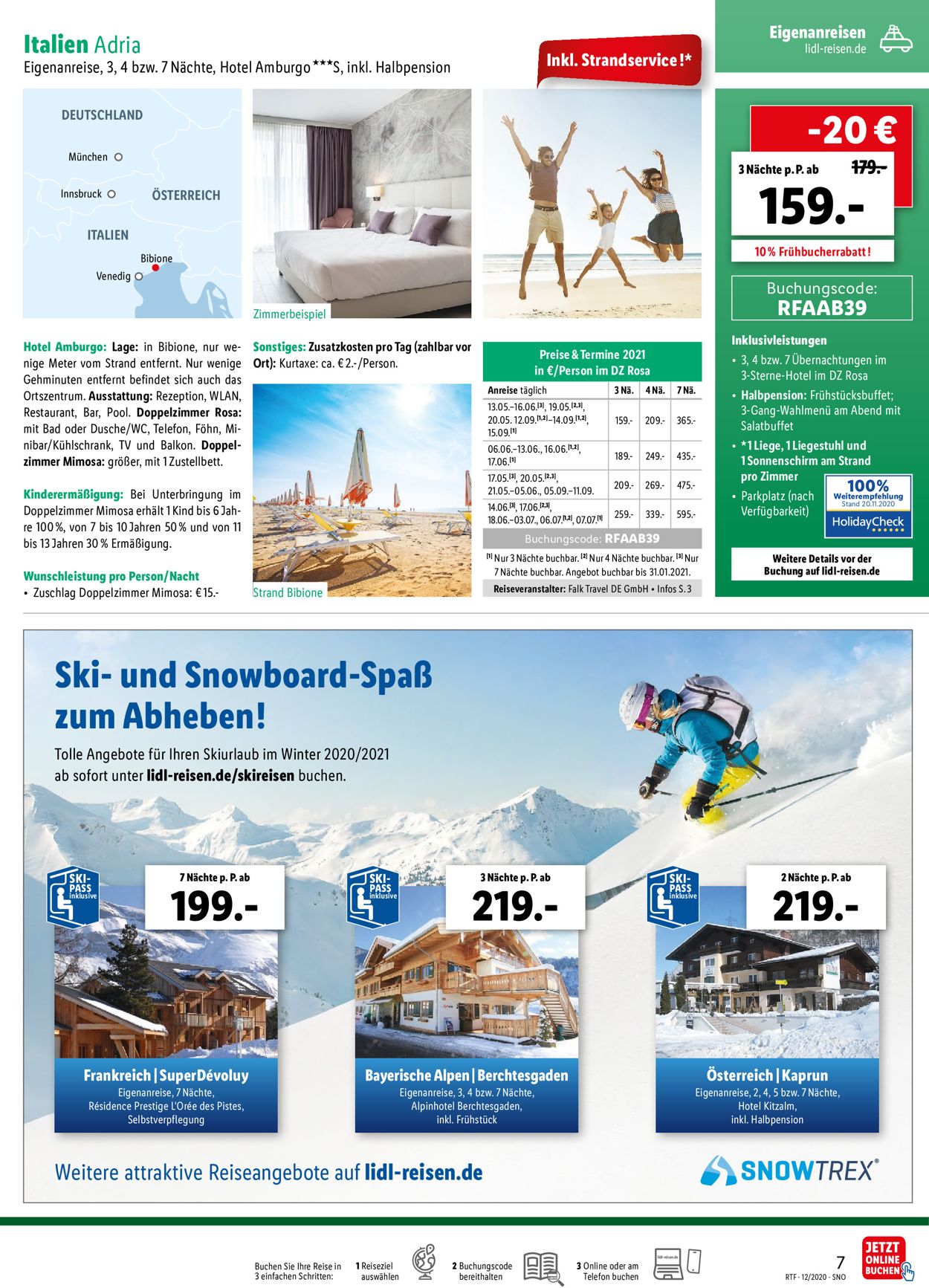 Lidl-Reisen Prospekt - Aktuell vom 16.12-15.01.2021 (Seite 7)