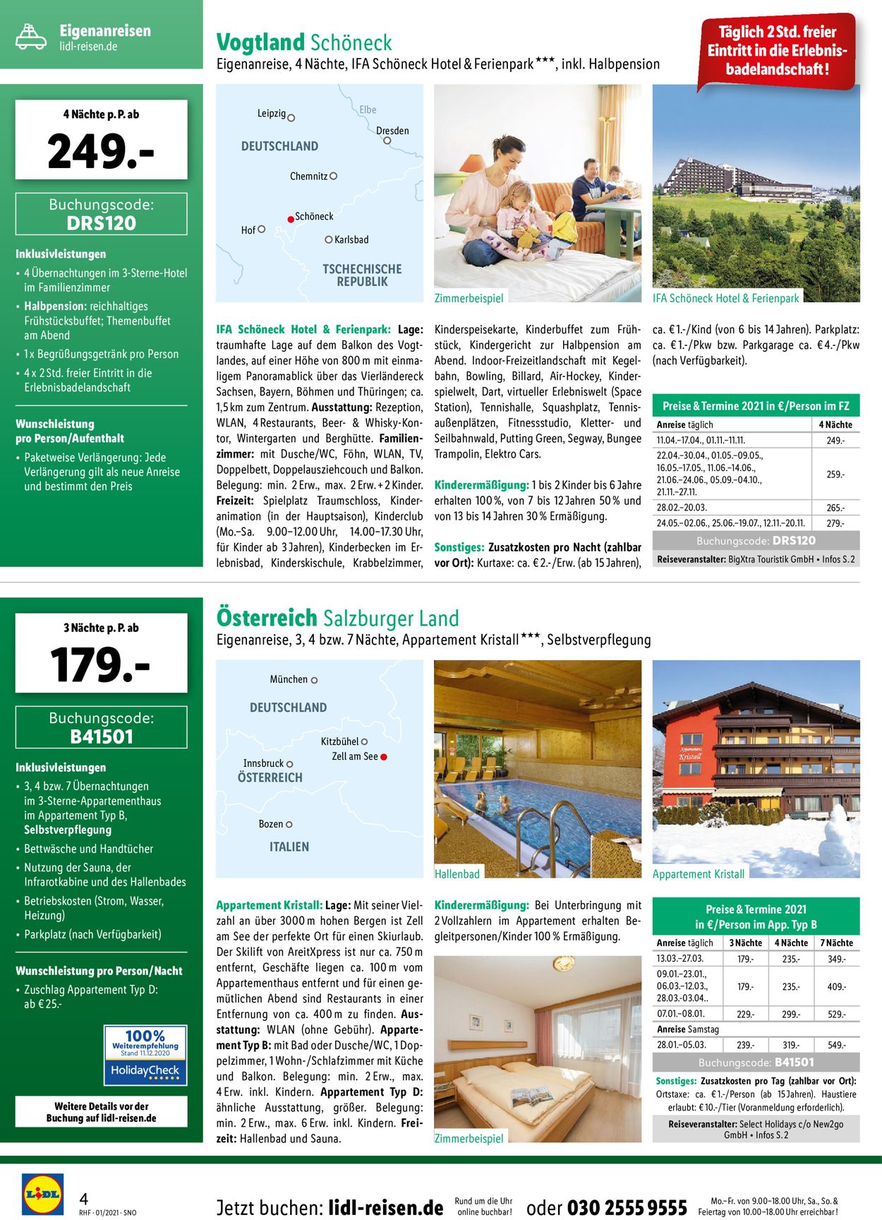 Lidl-Reisen Prospekt - Aktuell vom 13.01-31.01.2021 (Seite 4)