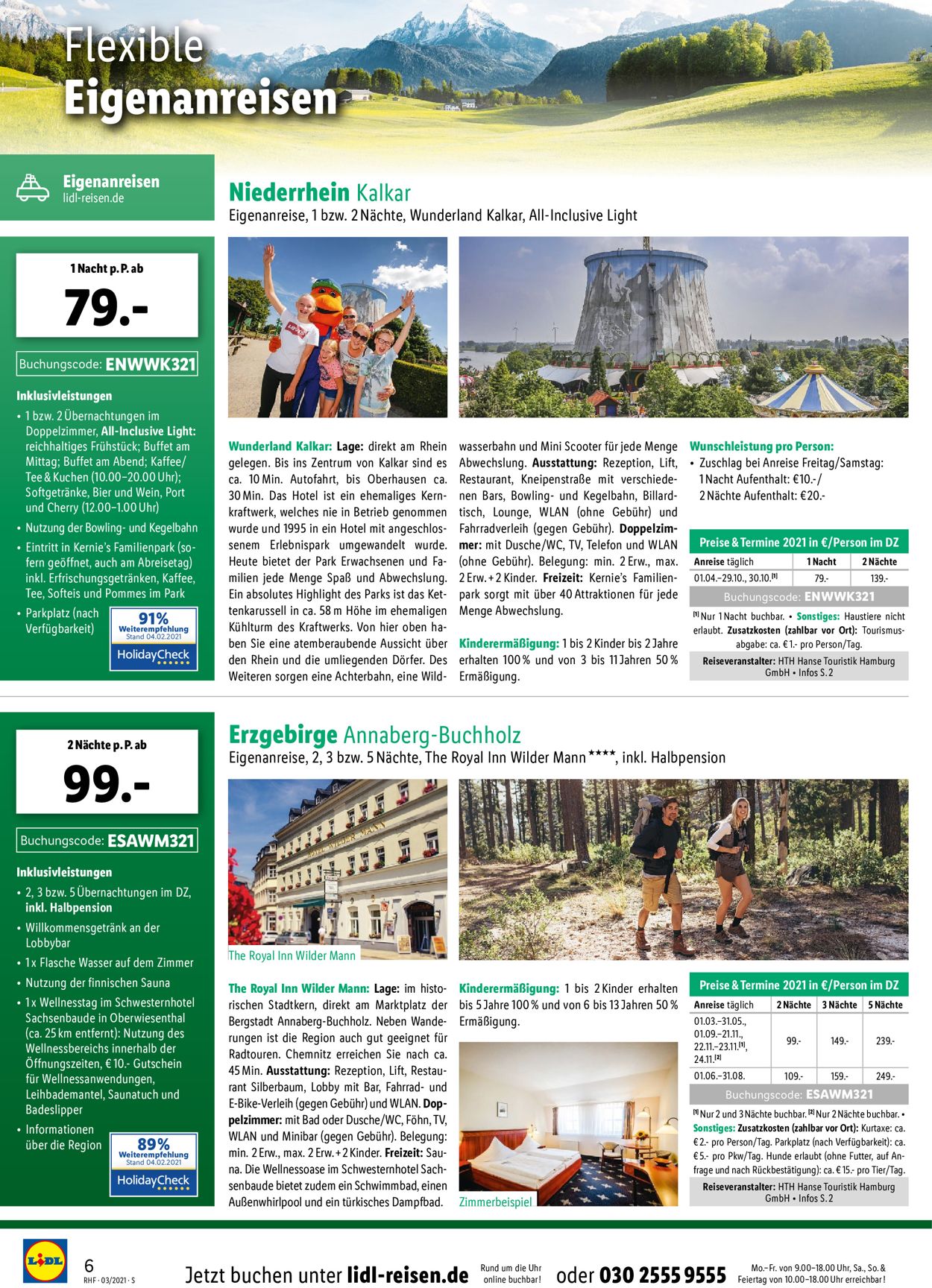 Lidl-Reisen Prospekt - Aktuell vom 27.02-31.03.2021 (Seite 6)