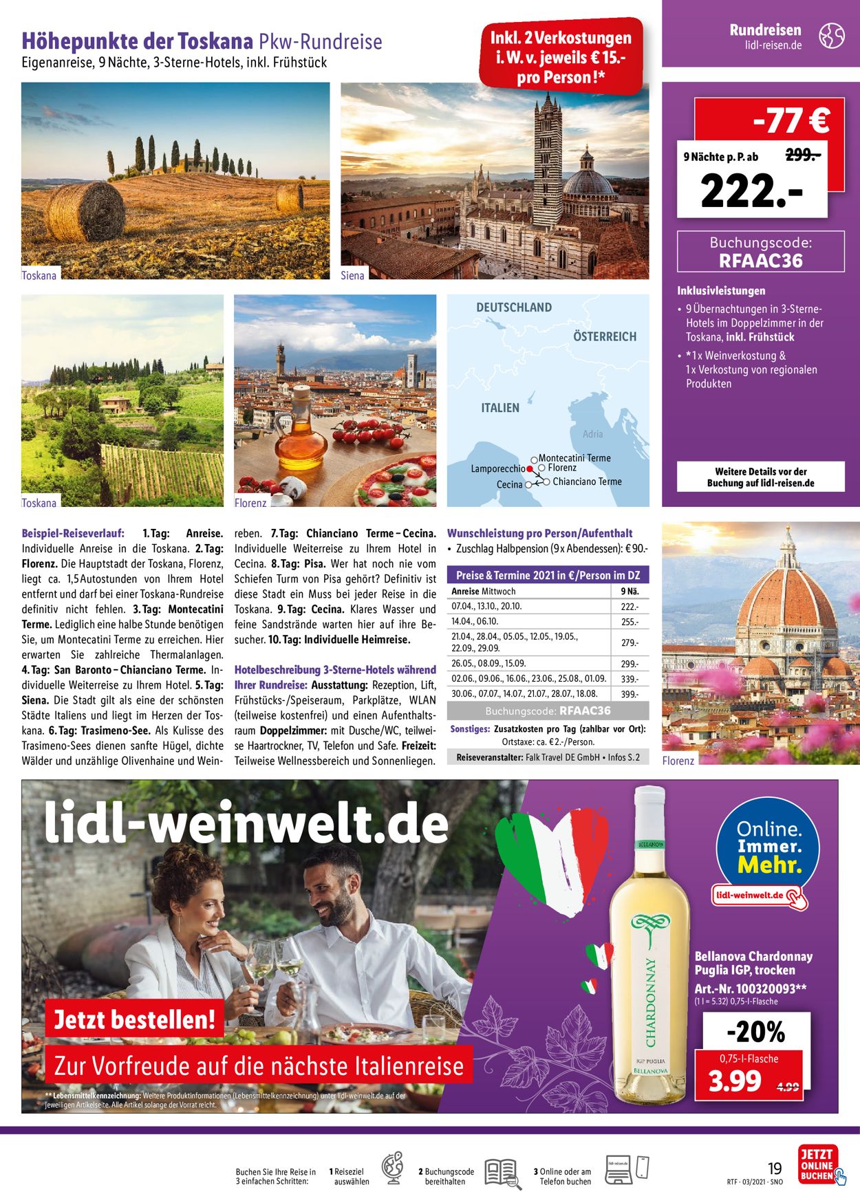 Lidl-Reisen Prospekt - Aktuell vom 13.03-31.03.2021 (Seite 19)