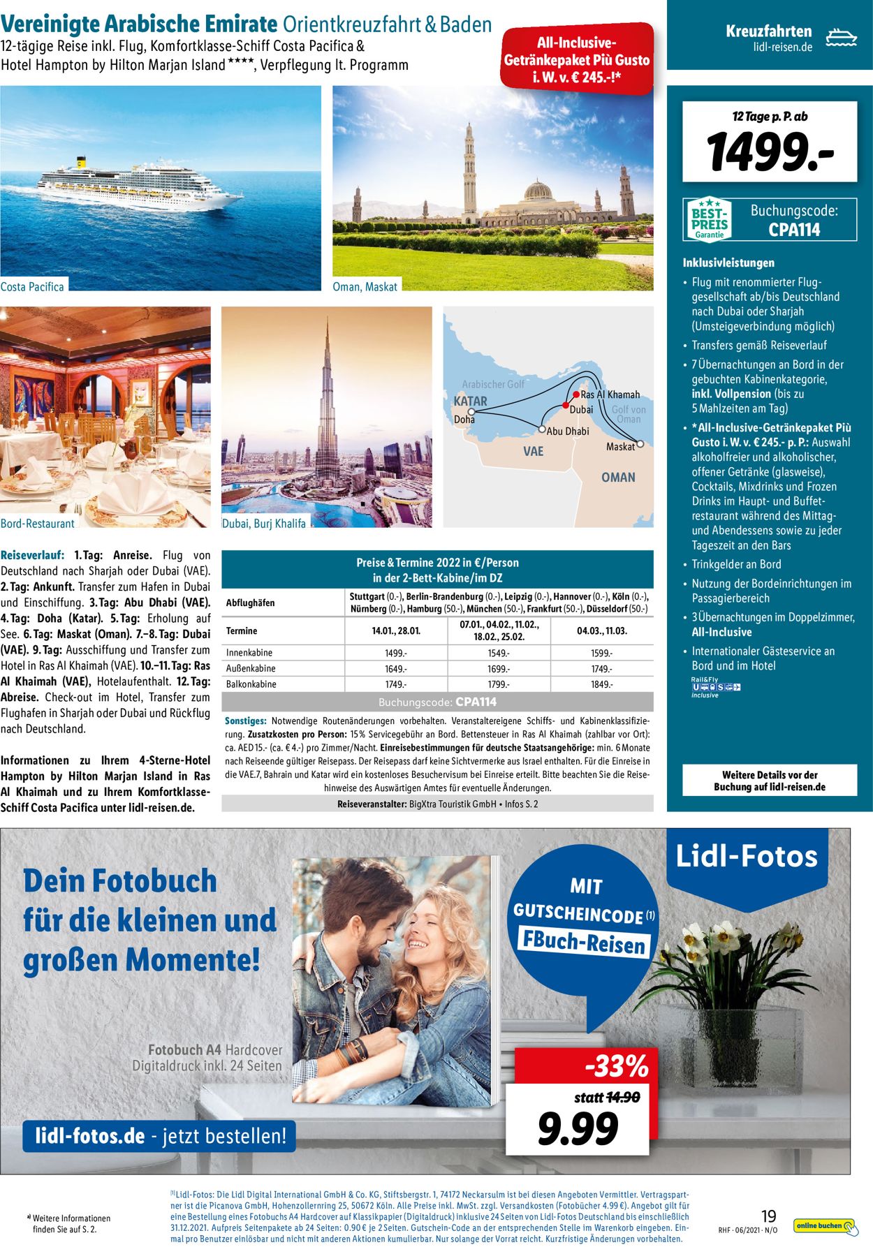 Lidl-Reisen Prospekt - Aktuell vom 29.05-30.06.2021 (Seite 19)