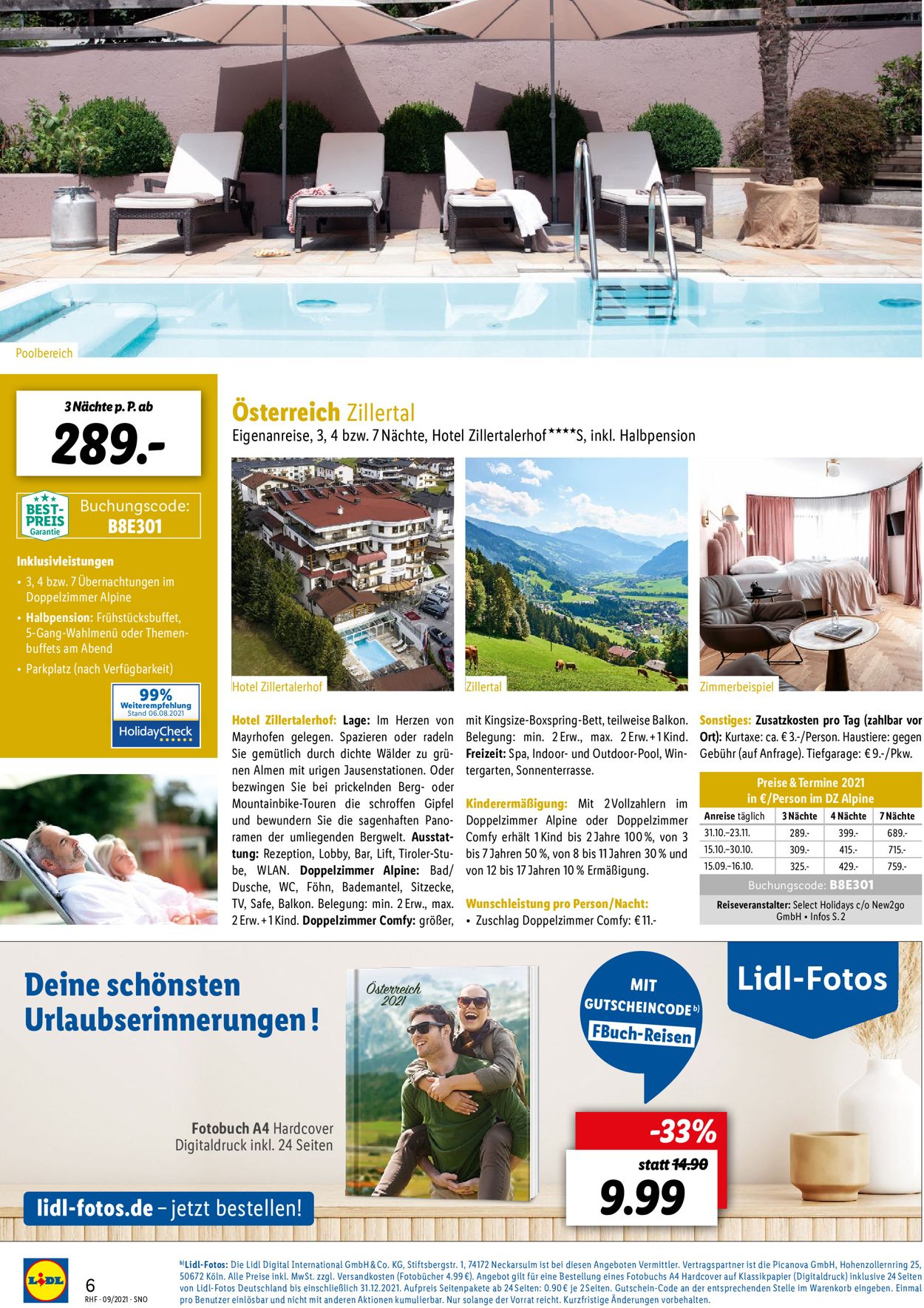 Lidl-Reisen Prospekt - Aktuell vom 28.08-31.10.2021 (Seite 6)