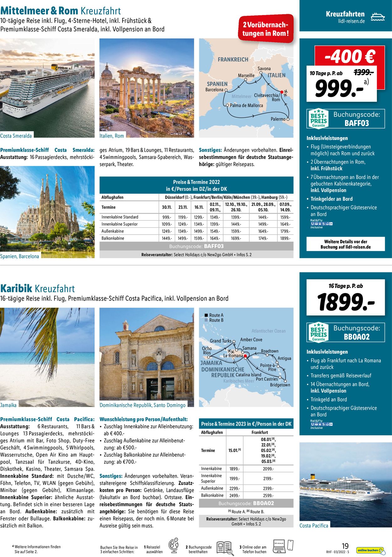 Lidl-Reisen Prospekt - Aktuell vom 26.02-30.04.2022 (Seite 19)
