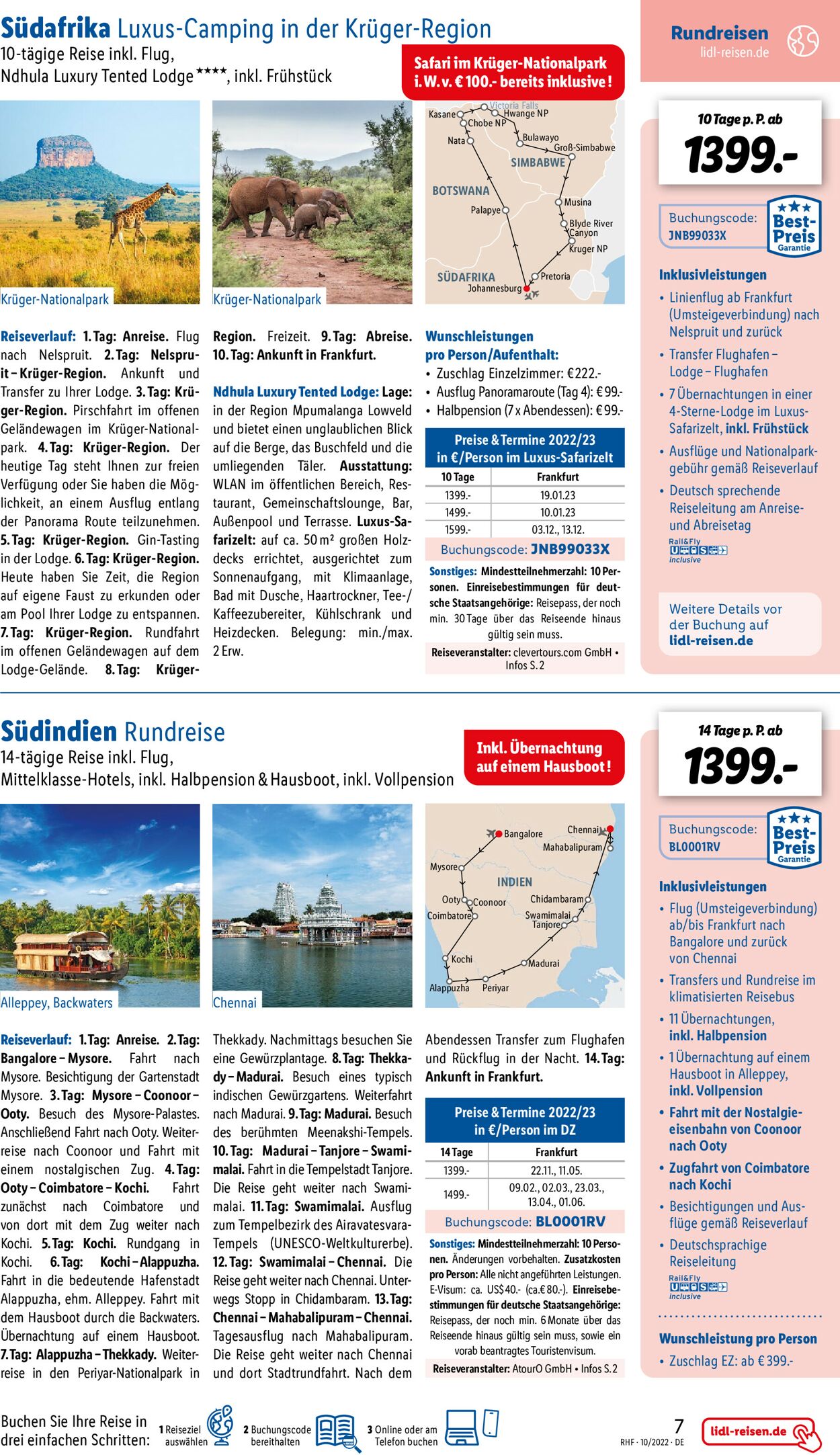Lidl-Reisen Prospekt - Aktuell vom 28.09-30.11.2022 (Seite 7)