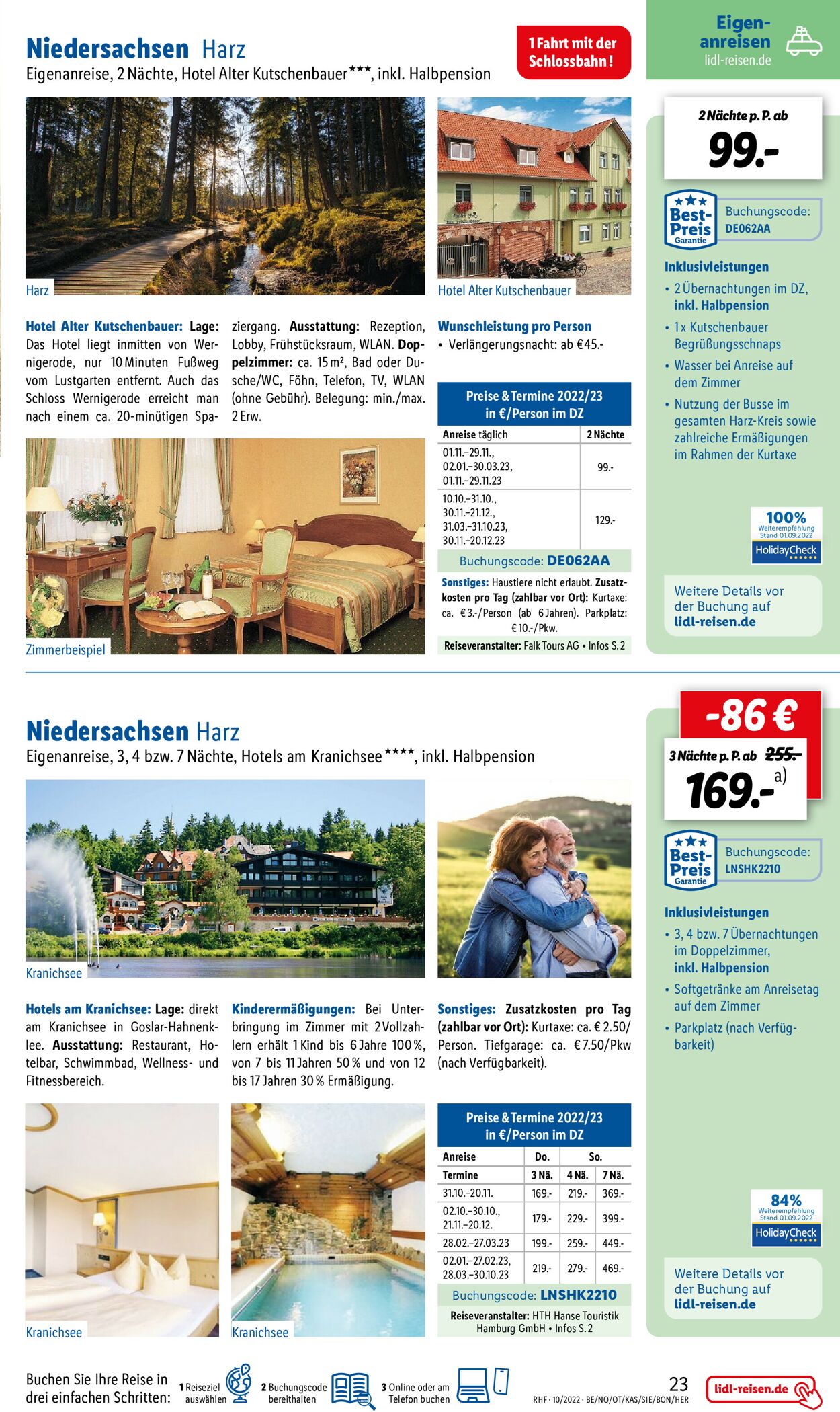 Lidl-Reisen Prospekt - Aktuell vom 28.09-30.11.2022 (Seite 23)