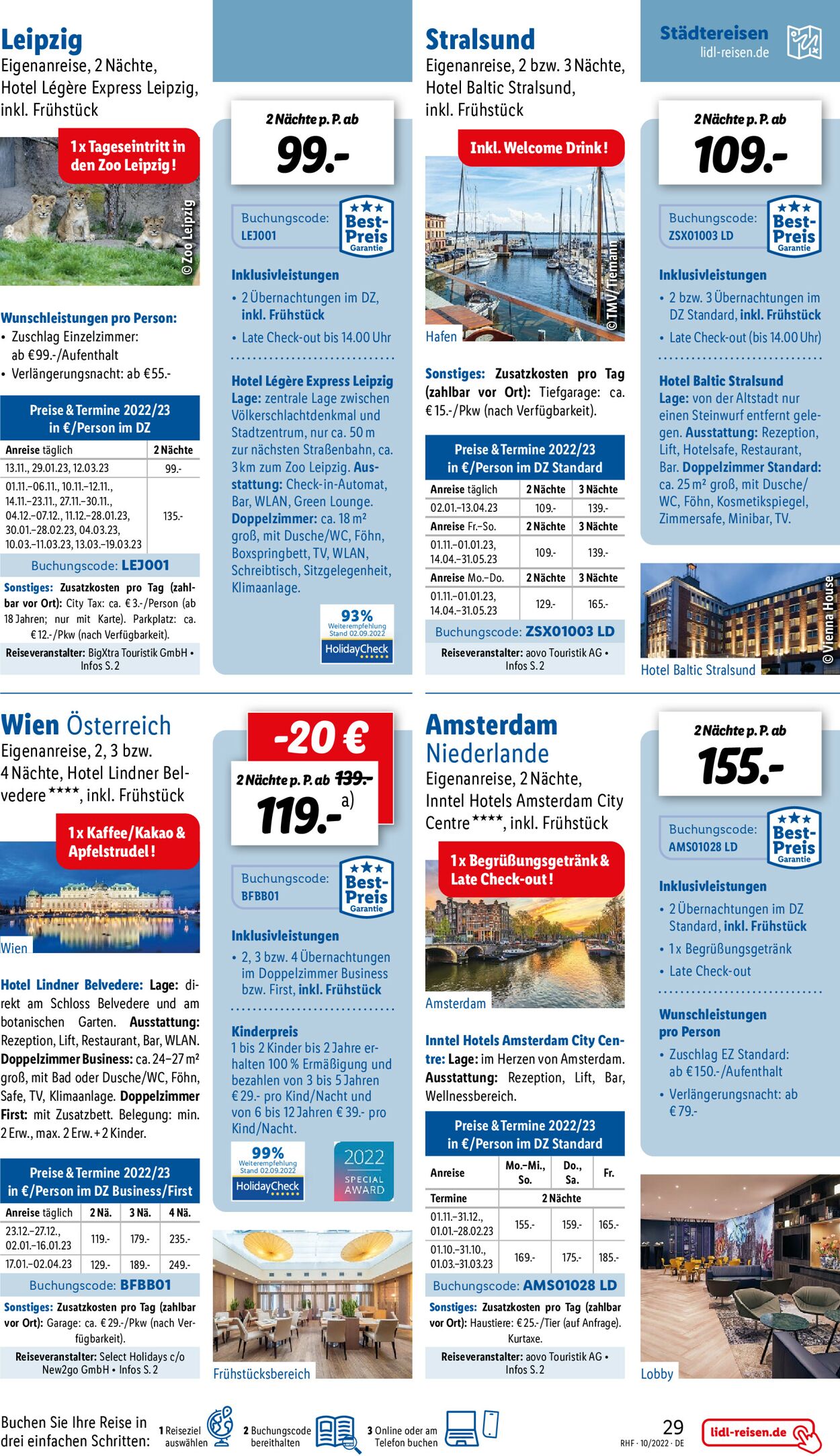 Lidl-Reisen Prospekt - Aktuell vom 28.09-30.11.2022 (Seite 29)