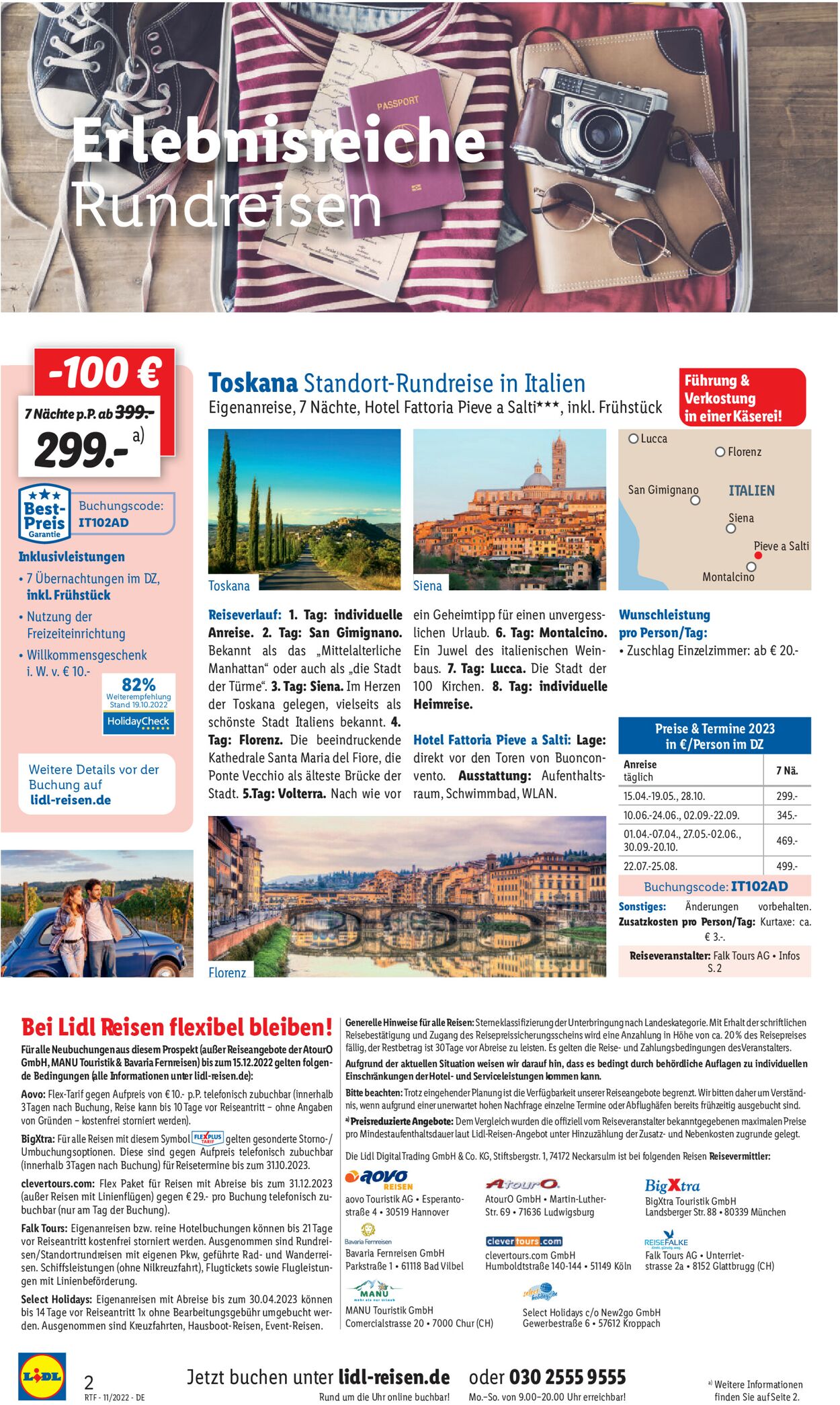 Lidl-Reisen Prospekt - Aktuell vom 12.11-14.01.2023 (Seite 2)