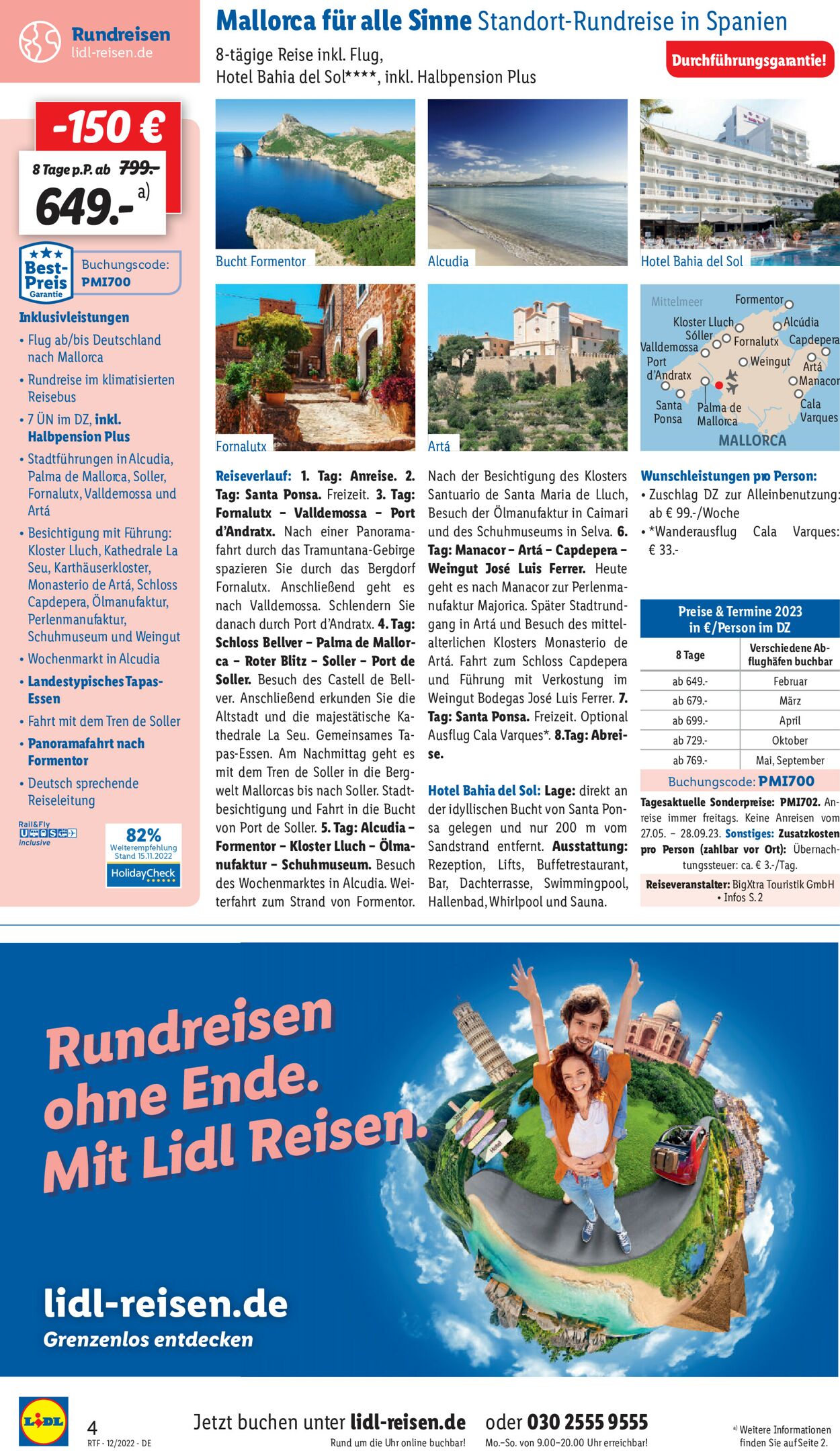 Lidl-Reisen Prospekt - Aktuell vom 14.12-11.02.2023 (Seite 4)