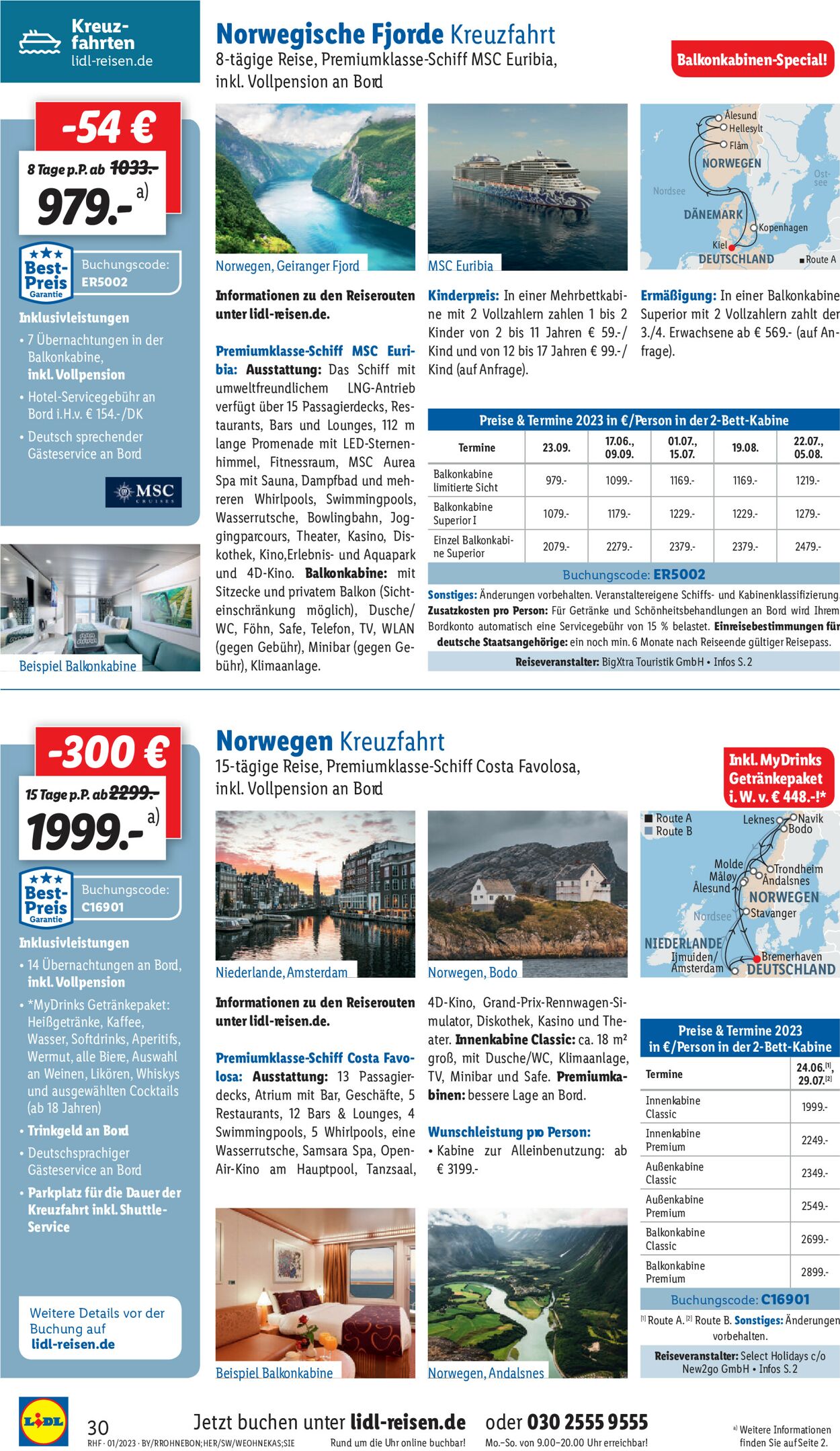 Lidl-Reisen Prospekt - Aktuell vom 28.12-31.01.2023 (Seite 30)