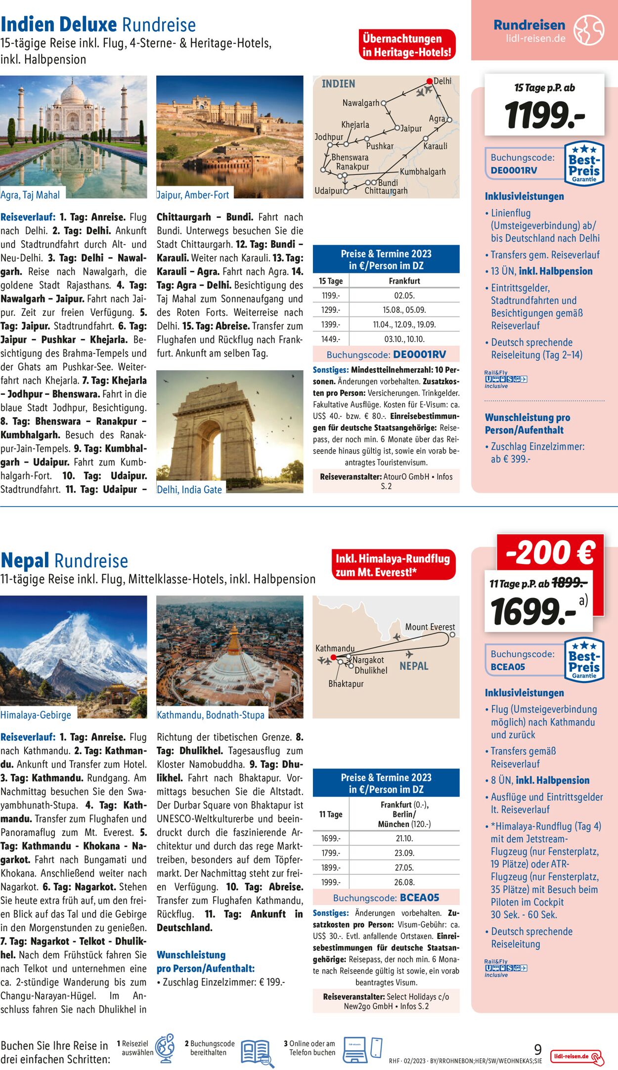 Lidl-Reisen Prospekt - Aktuell vom 28.01-28.02.2023 (Seite 9)