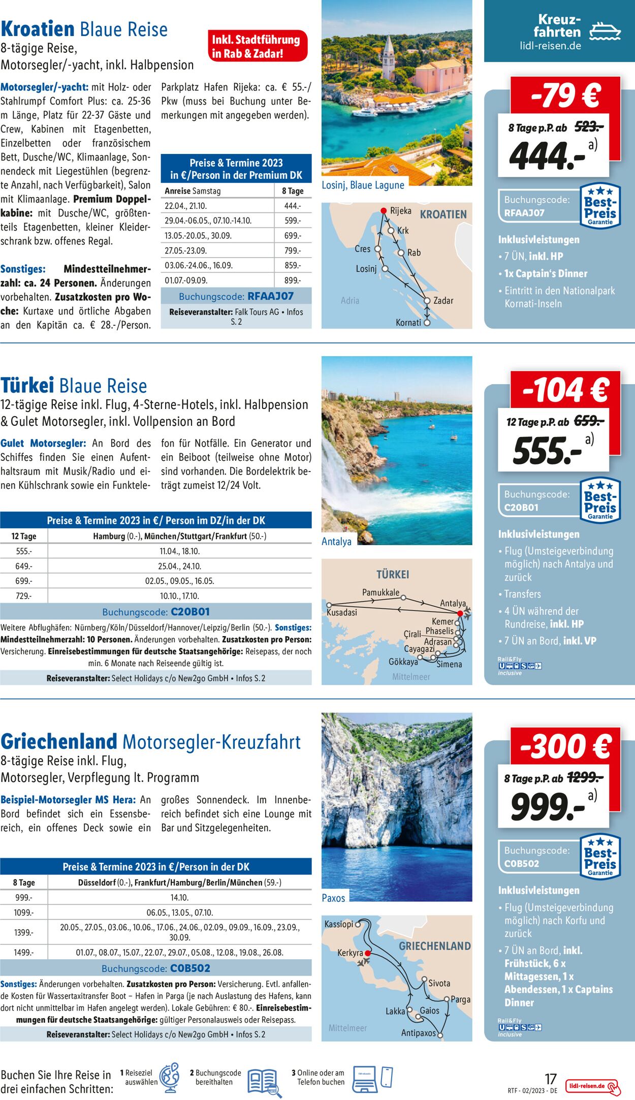 Lidl-Reisen Prospekt - Aktuell vom 13.02-15.03.2023 (Seite 17)