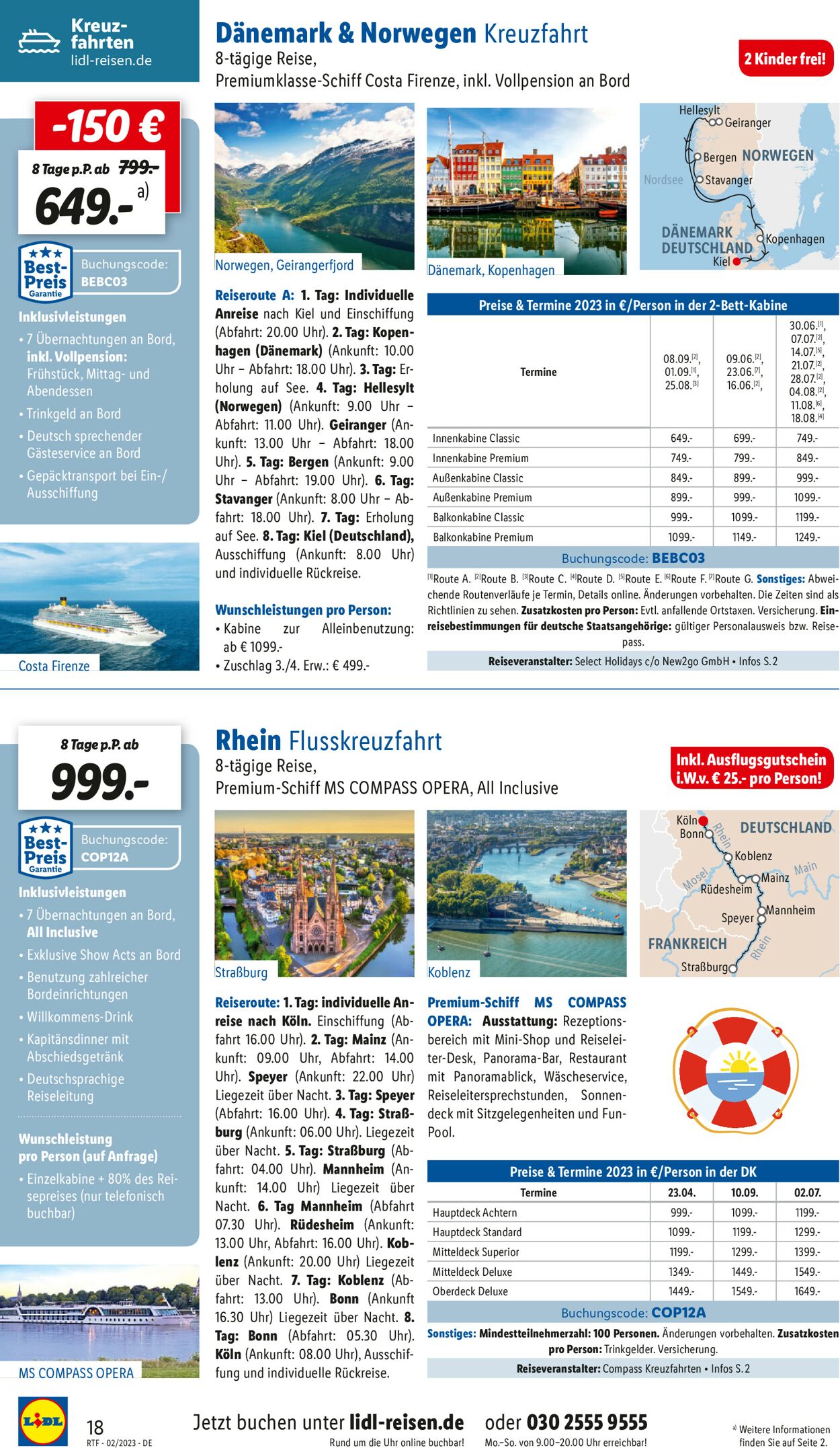 Lidl-Reisen Prospekt - Aktuell vom 13.02-15.03.2023 (Seite 18)