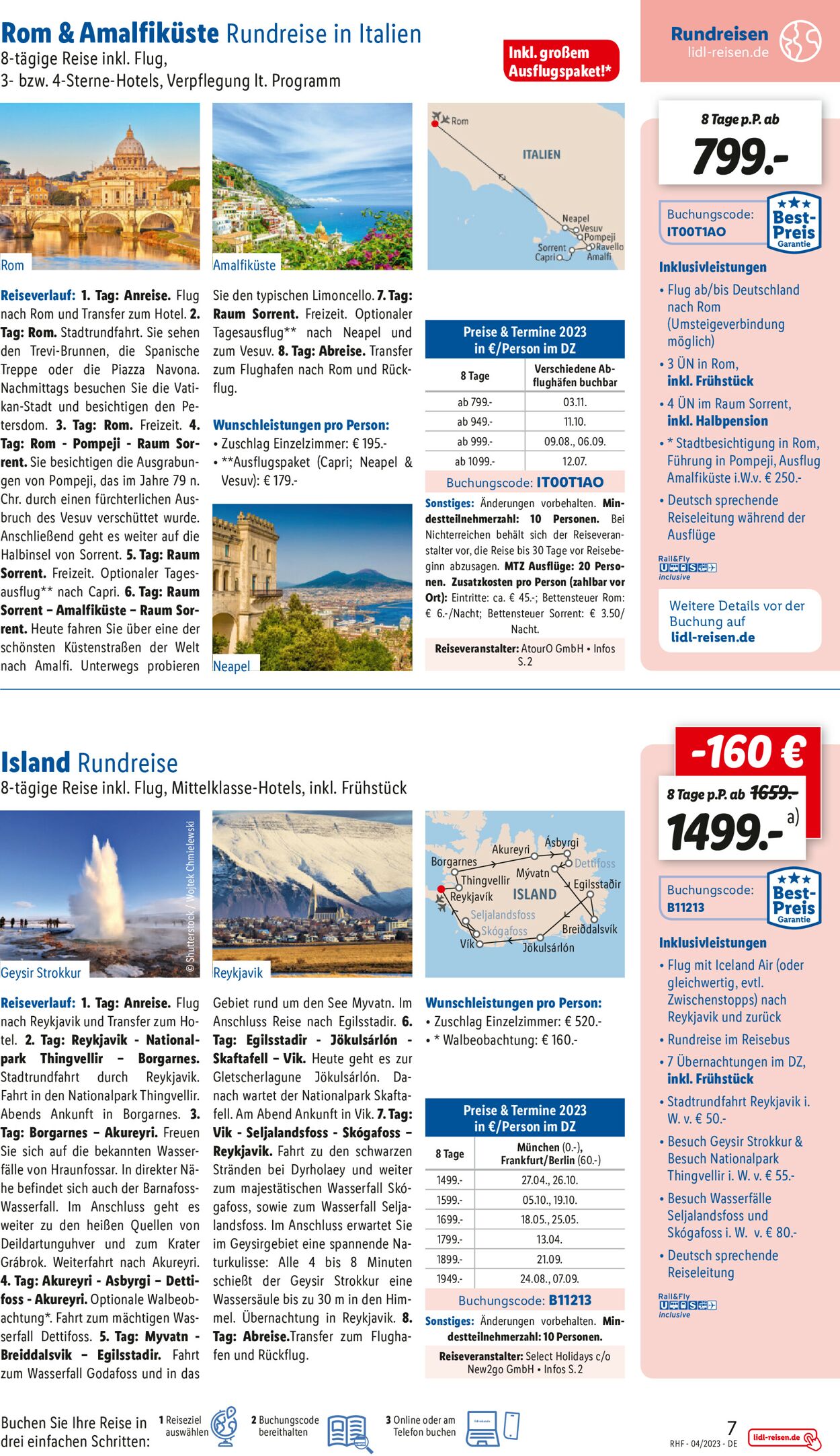 Lidl-Reisen Prospekt - Aktuell vom 29.03-30.04.2023 (Seite 7)