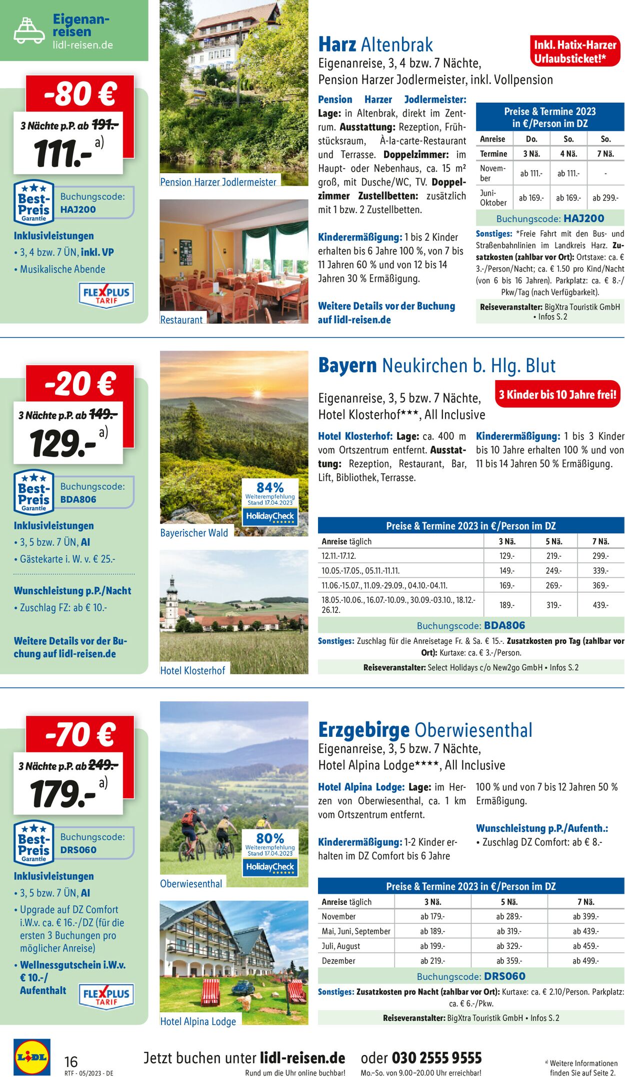 Lidl-Reisen Prospekt - Aktuell vom 12.05-15.06.2023 (Seite 16)