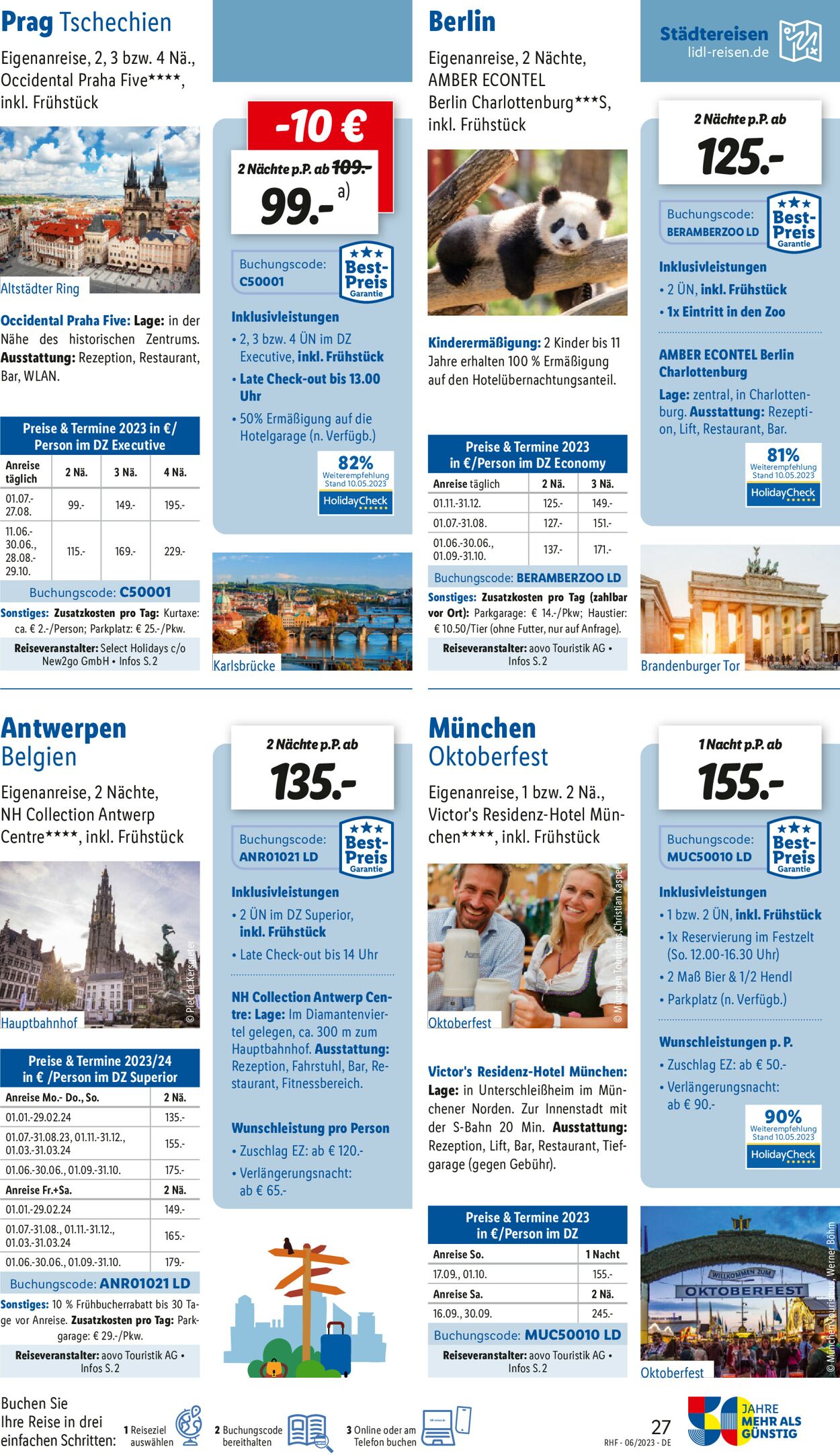 Lidl-Reisen Prospekt - Aktuell vom 31.05-30.06.2023 (Seite 27)