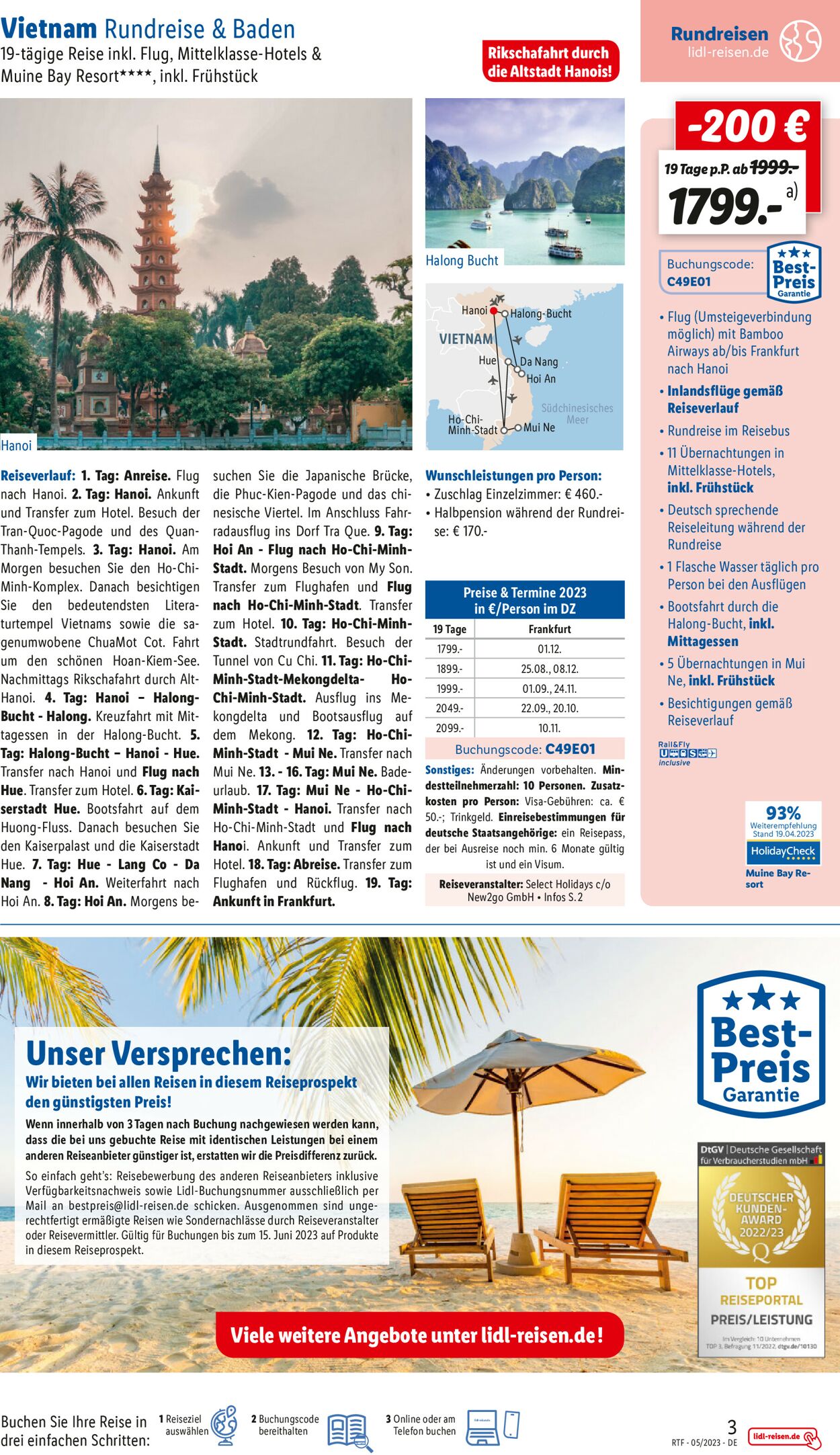 Lidl-Reisen Prospekt - Aktuell vom 12.05-15.06.2023 (Seite 3)