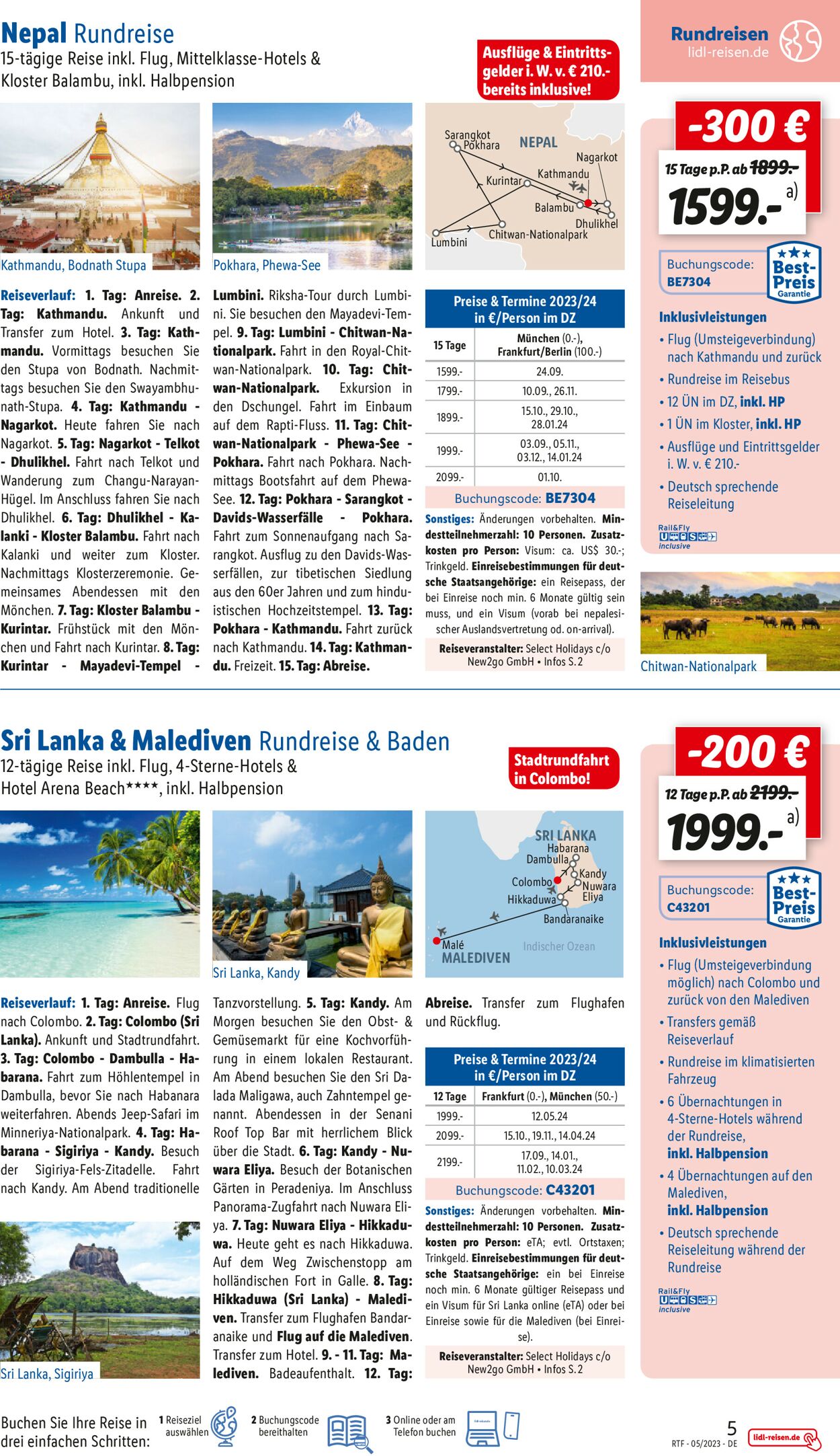Lidl-Reisen Prospekt - Aktuell vom 12.05-15.06.2023 (Seite 5)