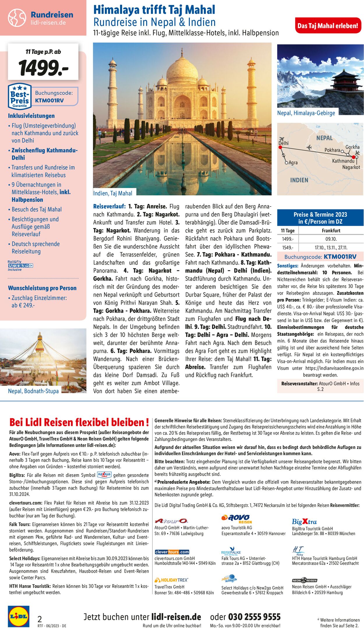 Lidl-Reisen Prospekt - Aktuell vom 14.06-15.07.2023 (Seite 2)