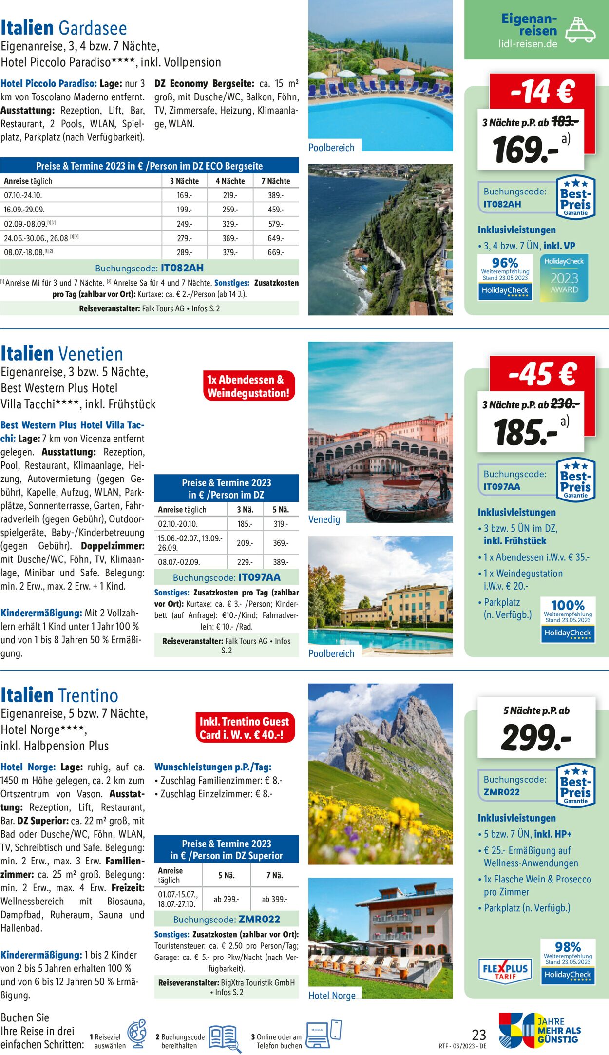 Lidl-Reisen Prospekt - Aktuell vom 14.06-15.07.2023 (Seite 23)