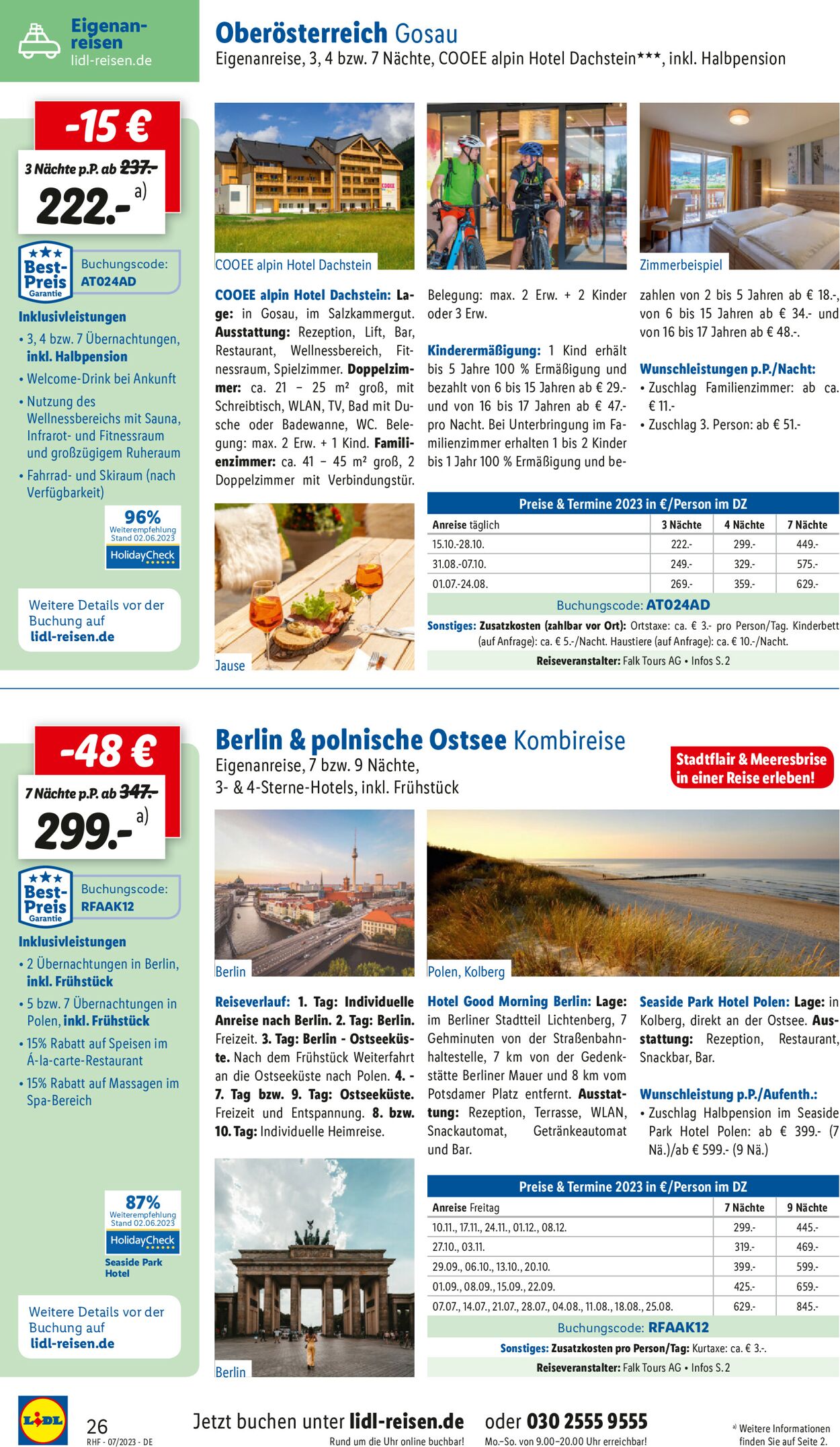Lidl-Reisen Prospekt - Aktuell vom 28.06-31.07.2023 (Seite 26)