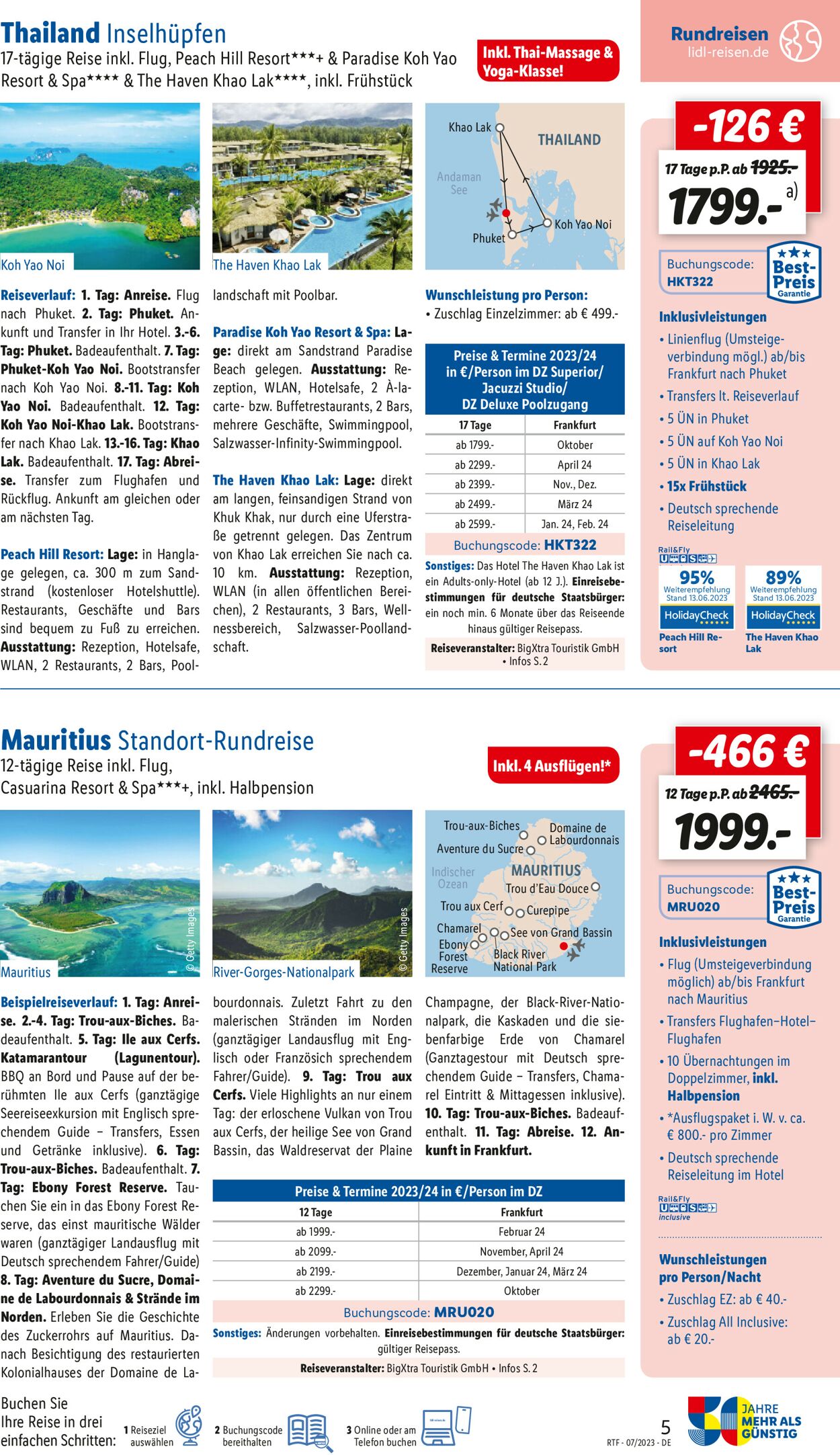 Lidl-Reisen Prospekt - Aktuell vom 12.07-15.08.2023 (Seite 5)