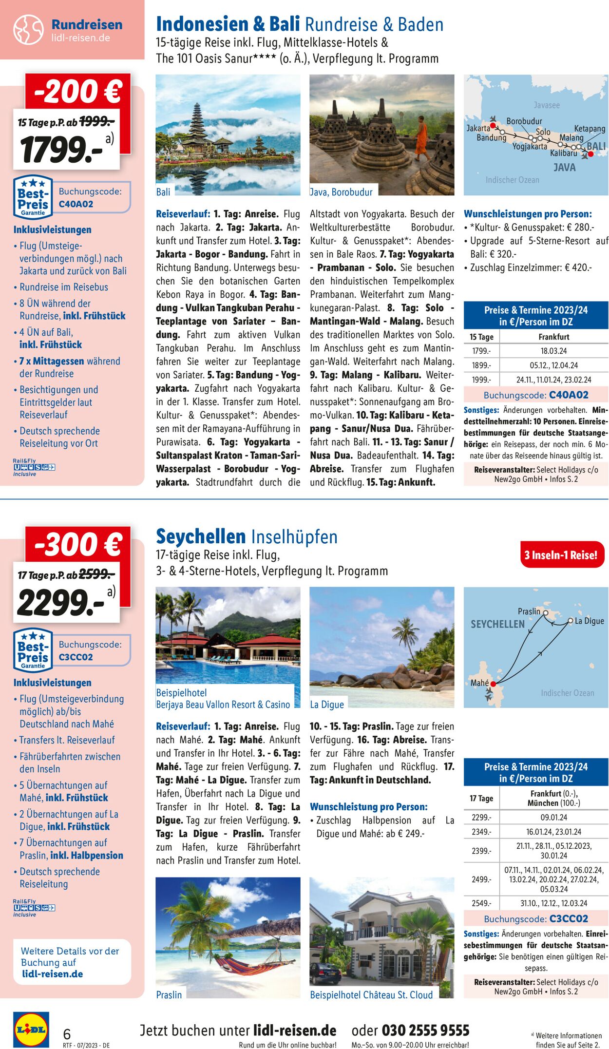 Lidl-Reisen Prospekt - Aktuell vom 12.07-15.08.2023 (Seite 6)