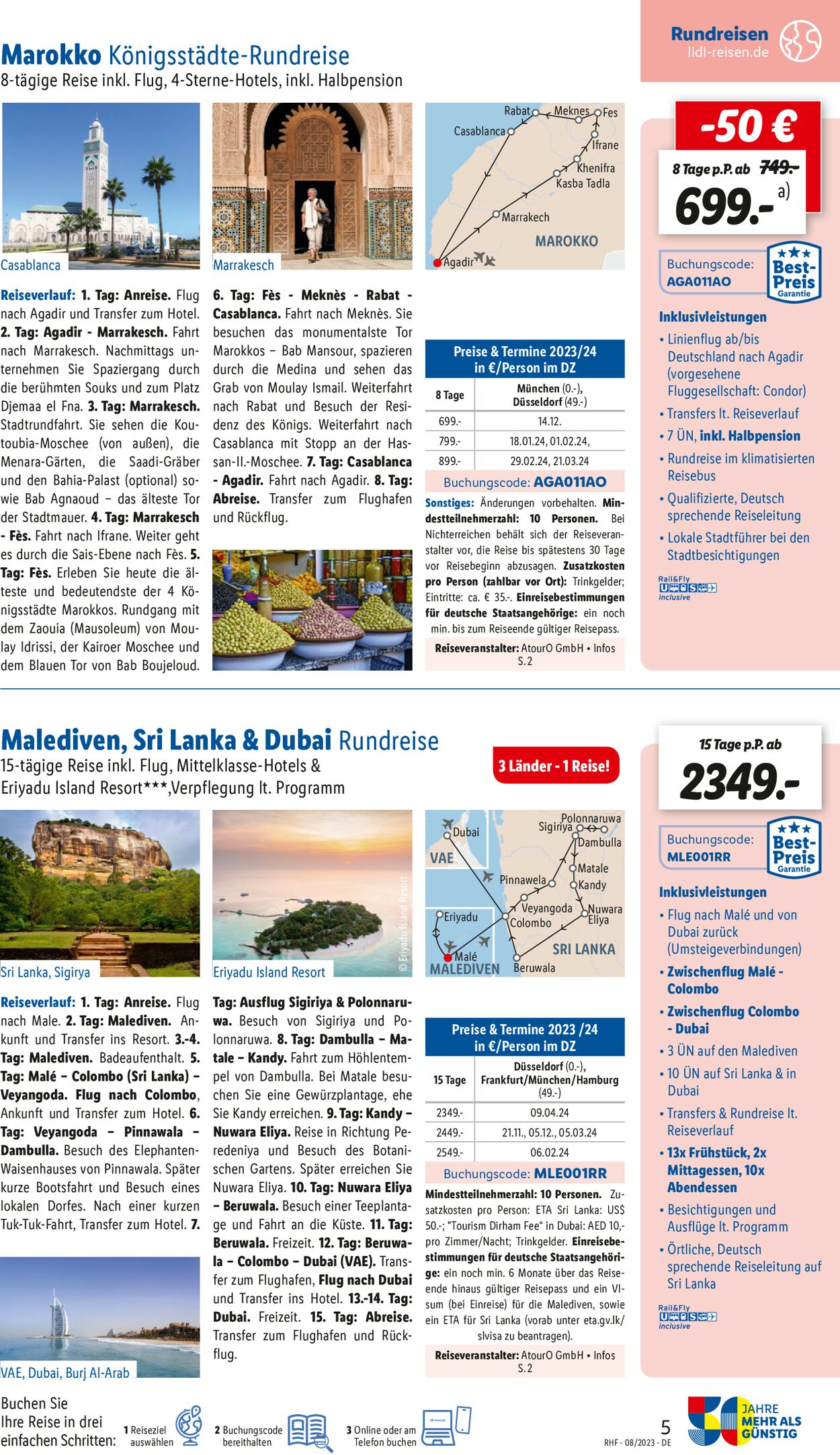 Lidl-Reisen Prospekt - Aktuell vom 28.07-30.08.2023 (Seite 5)