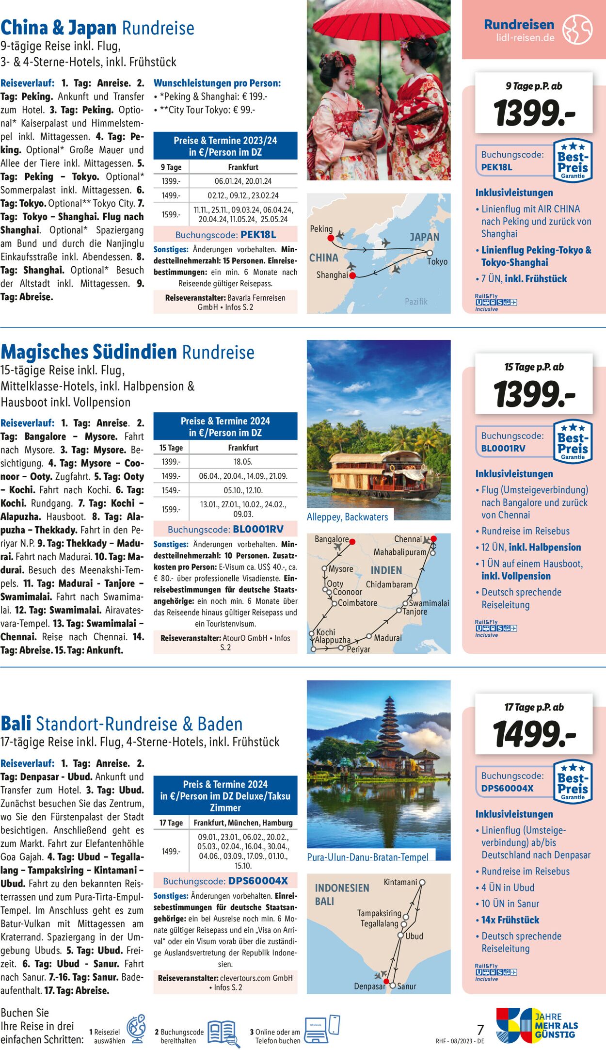 Lidl-Reisen Prospekt - Aktuell vom 28.07-30.08.2023 (Seite 7)