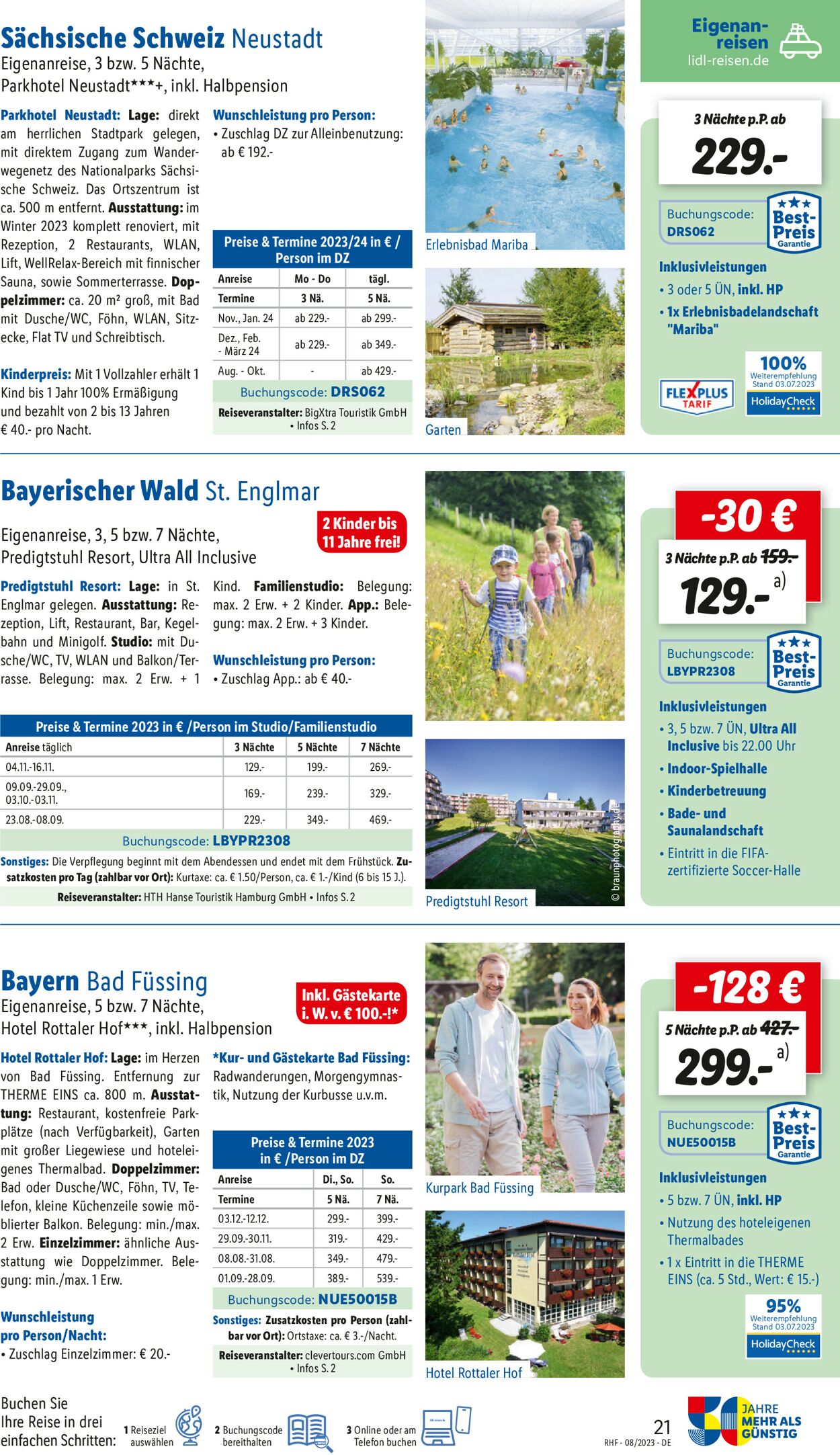 Lidl-Reisen Prospekt - Aktuell vom 28.07-30.08.2023 (Seite 21)