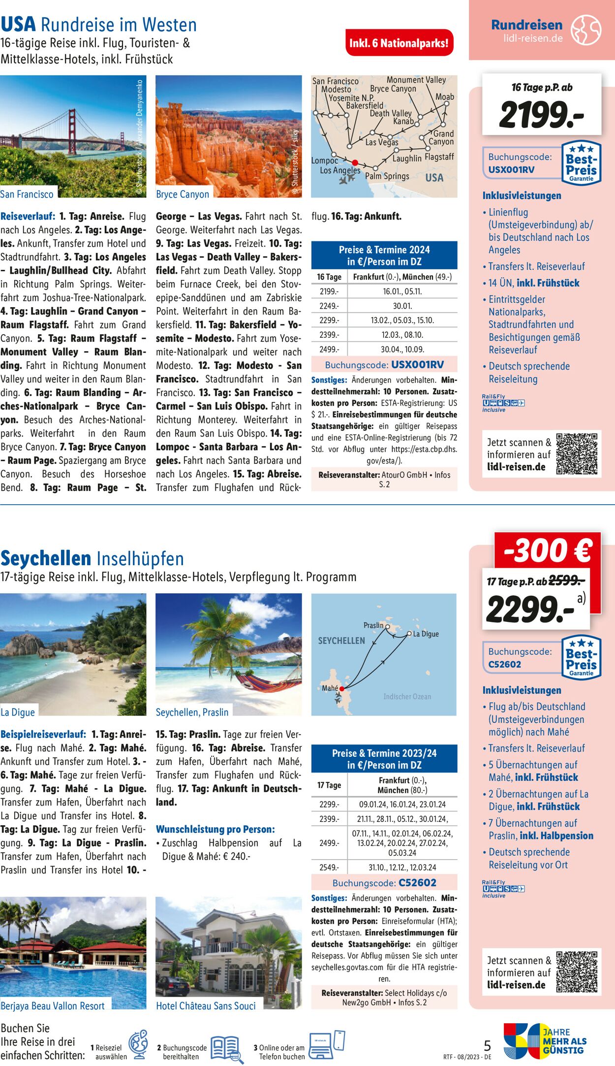 Lidl-Reisen Prospekt - Aktuell vom 12.08-15.09.2023 (Seite 5)