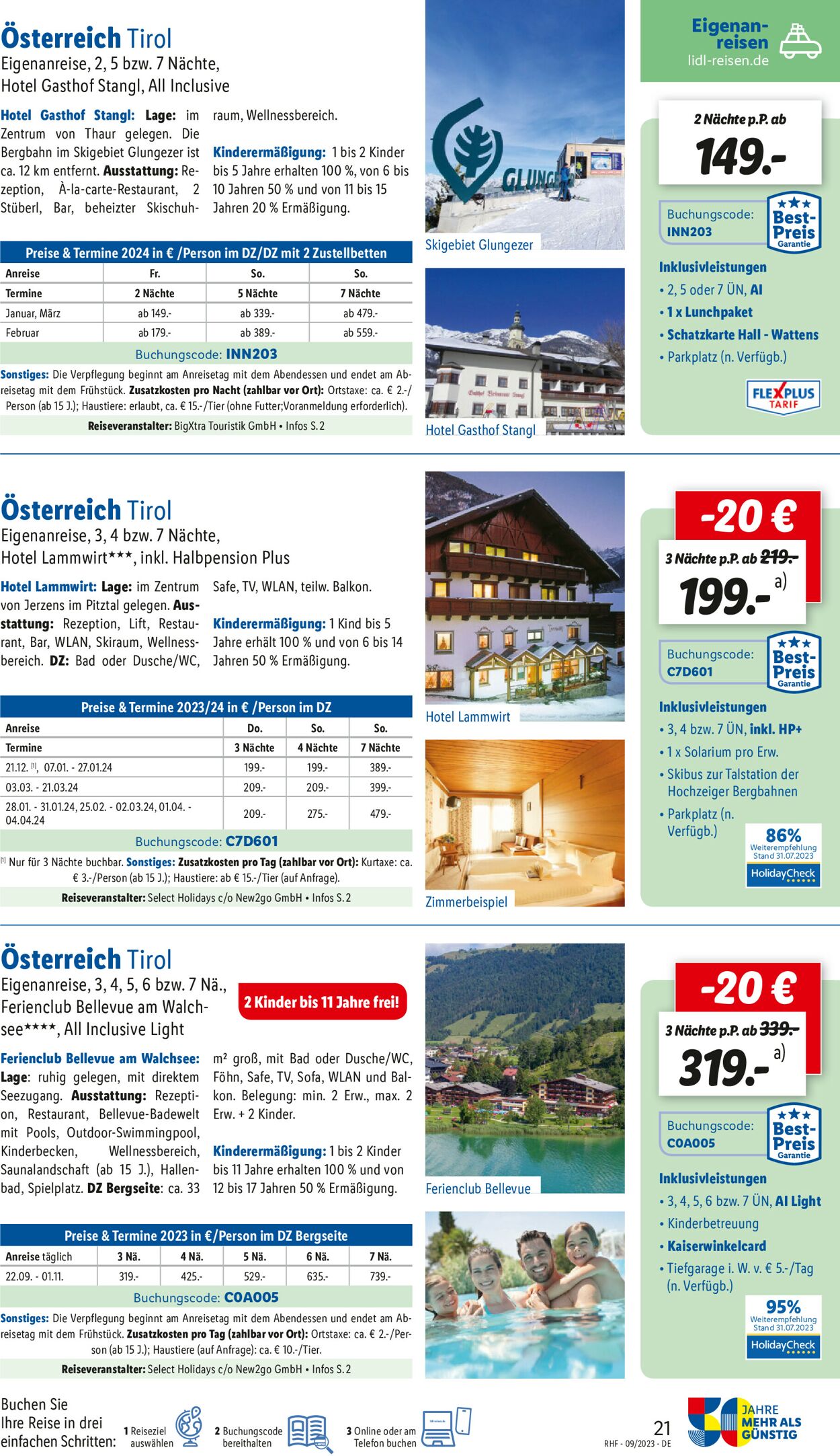 Lidl-Reisen Prospekt - Aktuell vom 30.08-30.09.2023 (Seite 21)
