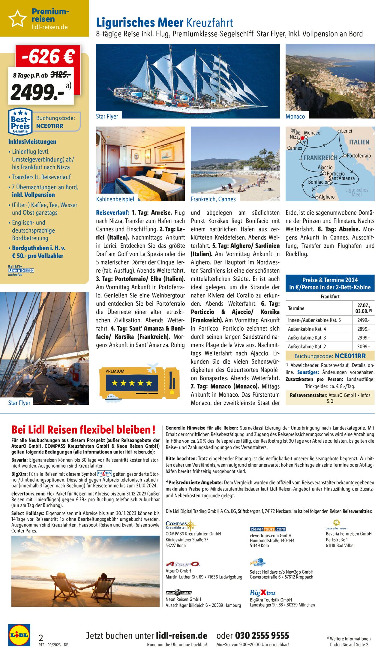 Lidl-Reisen Prospekt - Aktuell vom 13.09-15.10.2023 (Seite 2)