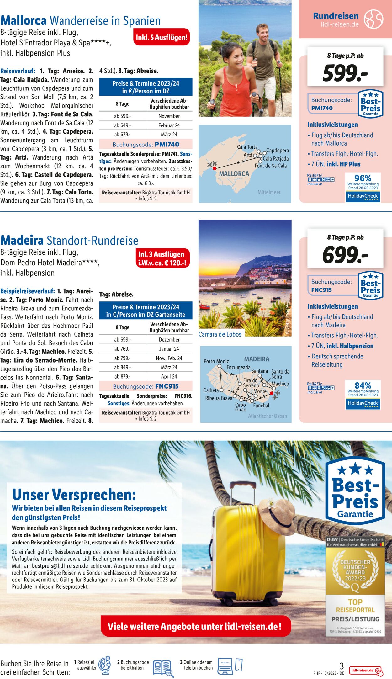 Lidl-Reisen Prospekt - Aktuell vom 30.09-31.10.2023 (Seite 3)