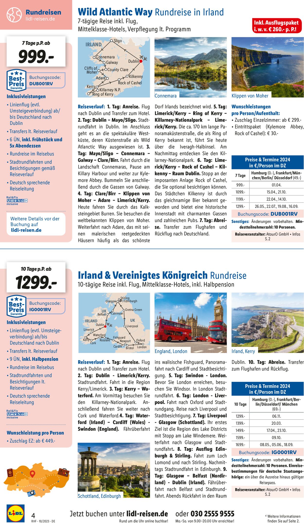 Lidl-Reisen Prospekt - Aktuell vom 30.09-31.10.2023 (Seite 4)