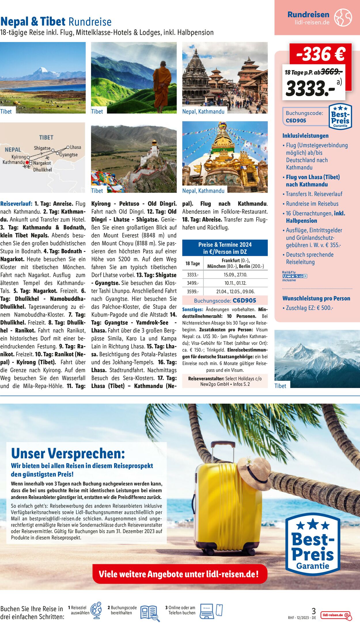 Lidl-Reisen Prospekt - Aktuell vom 29.11-31.12.2023 (Seite 3)