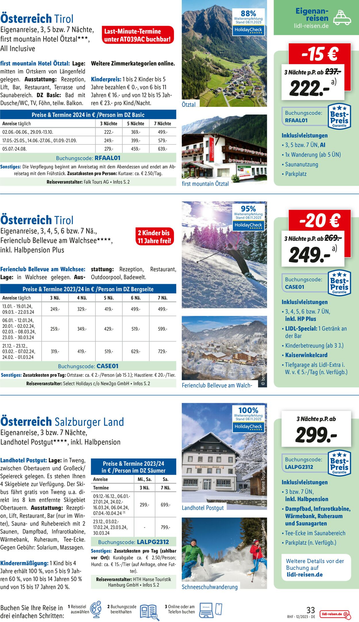 Lidl-Reisen Prospekt - Aktuell vom 29.11-31.12.2023 (Seite 33)
