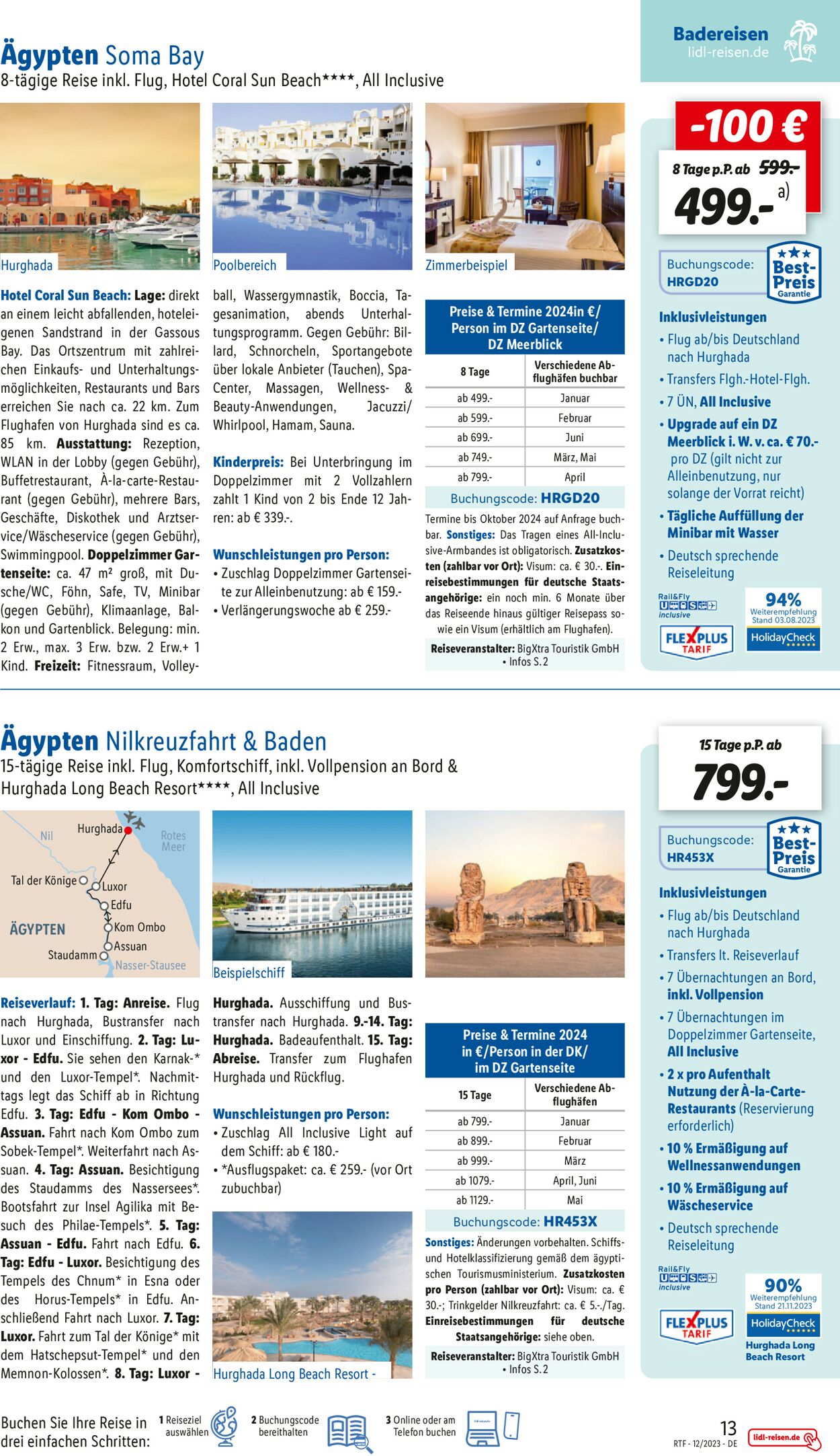 Lidl-Reisen Prospekt - Aktuell vom 13.12-15.01.2024 (Seite 13)