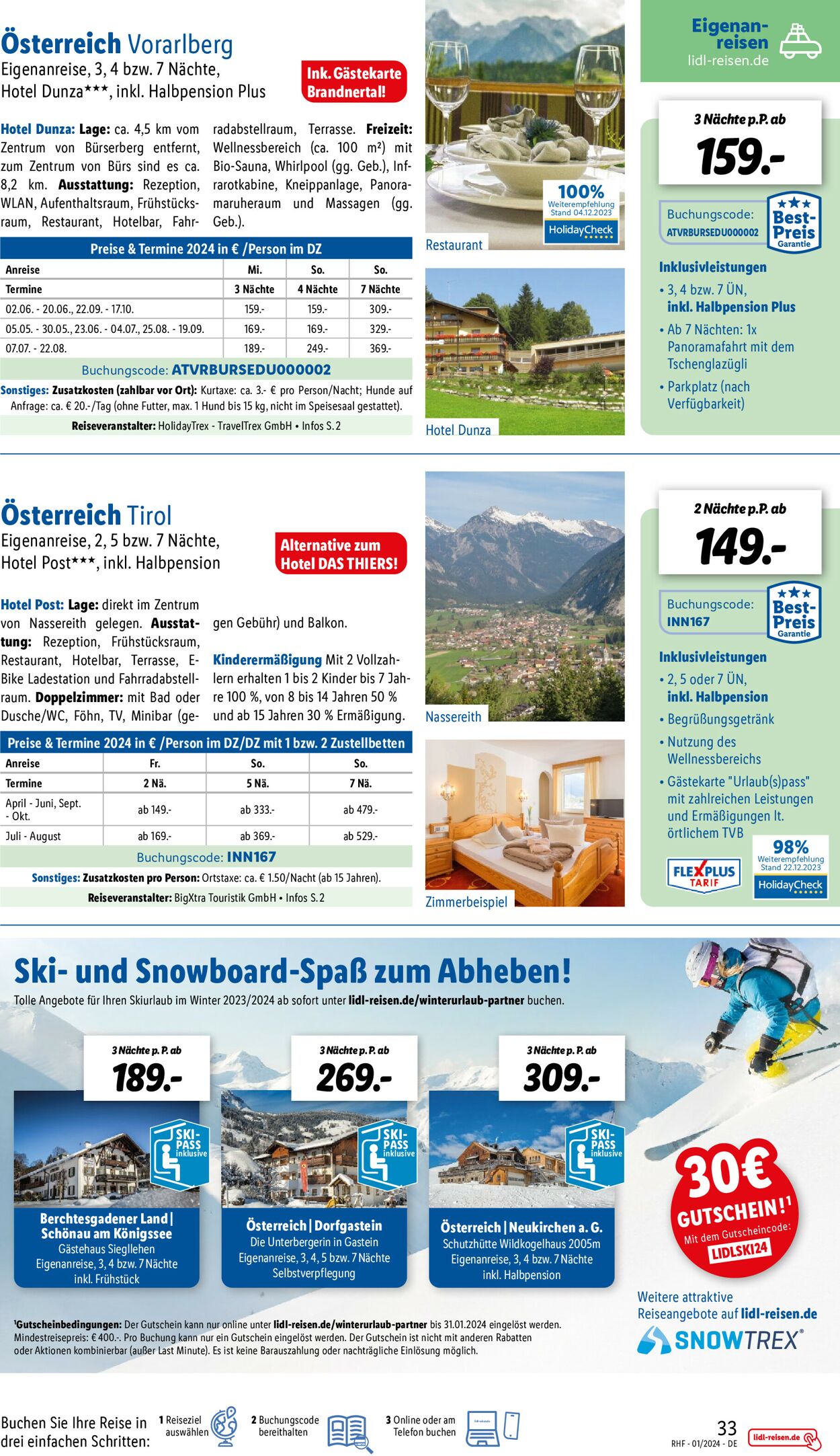 Lidl-Reisen Prospekt - Aktuell vom 27.12-31.01.2024 (Seite 33)