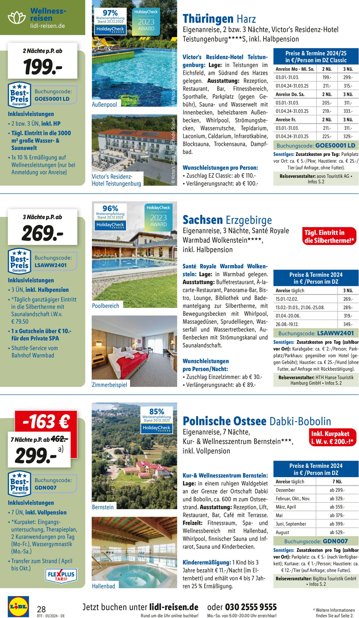 Lidl-Reisen Prospekt - Aktuell vom 15.01-15.02.2024 (Seite 28)