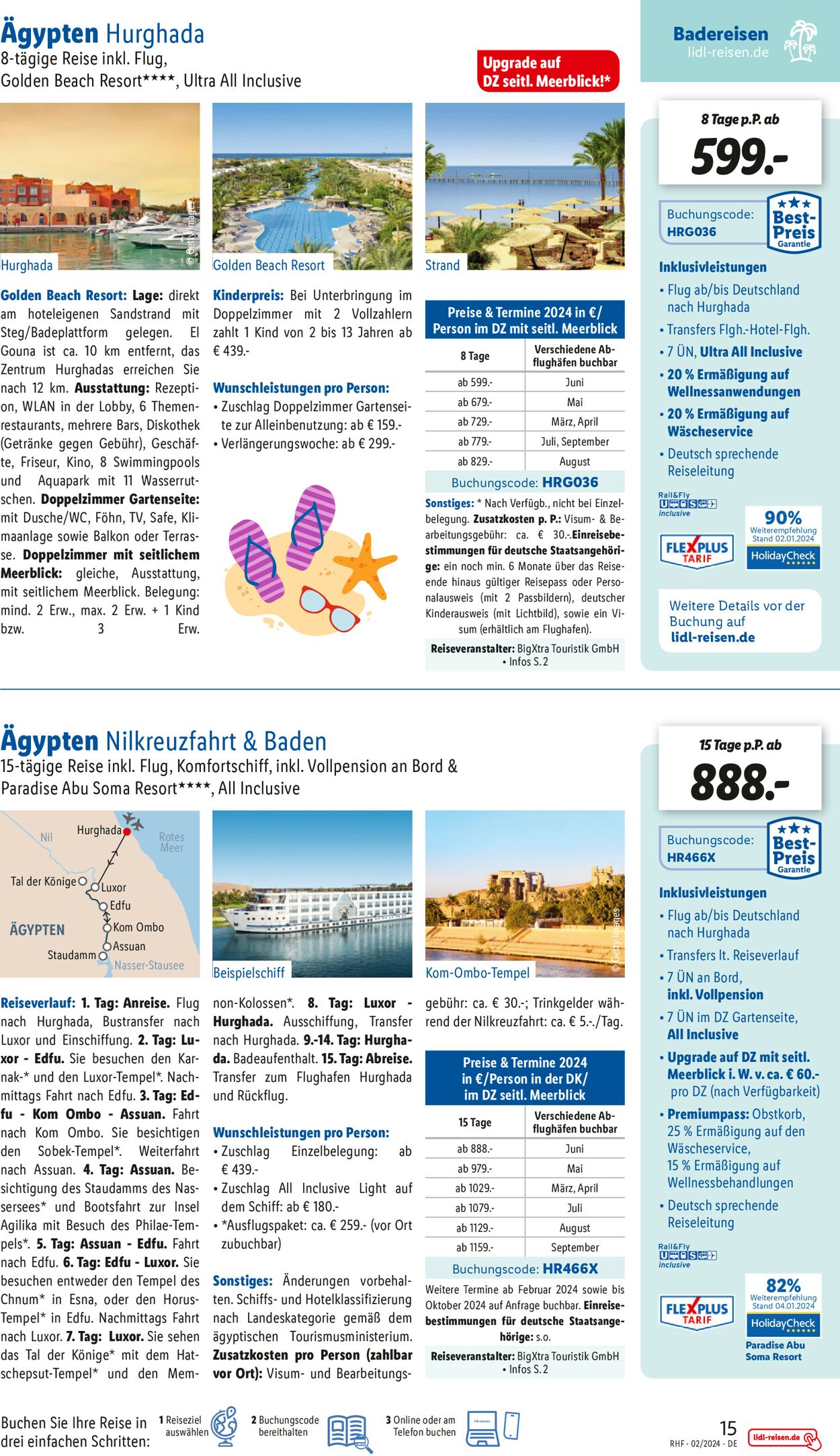 Lidl-Reisen Prospekt - Aktuell vom 31.01-29.02.2024 (Seite 15)