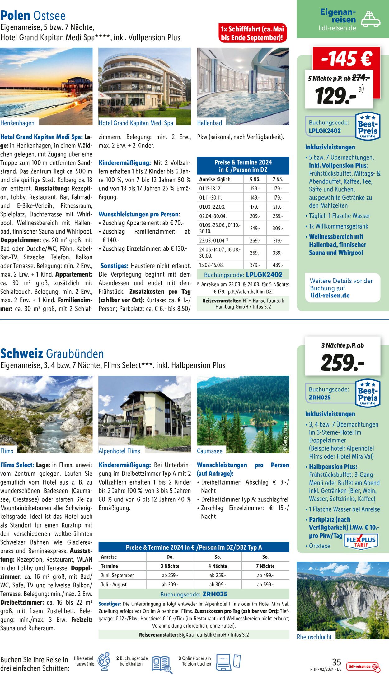 Lidl-Reisen Prospekt - Aktuell vom 31.01-29.02.2024 (Seite 35)