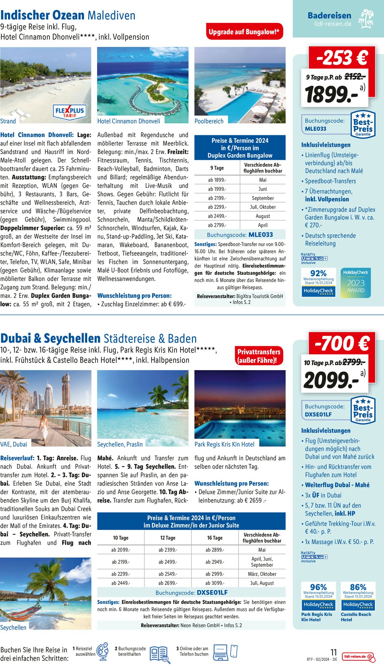 Lidl-Reisen Prospekt - Aktuell vom 13.02-15.03.2024 (Seite 11)