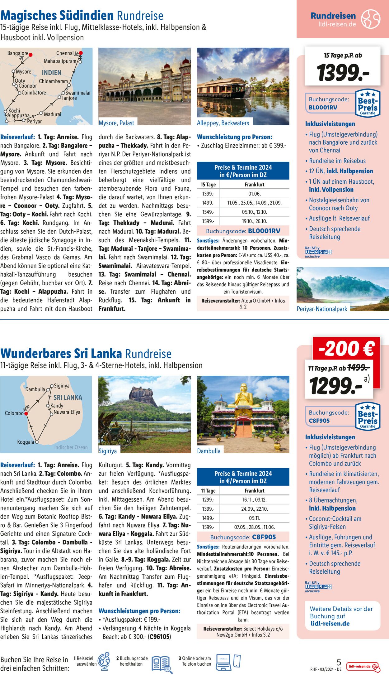 Lidl-Reisen Prospekt - Aktuell vom 28.02-31.03.2024 (Seite 5)