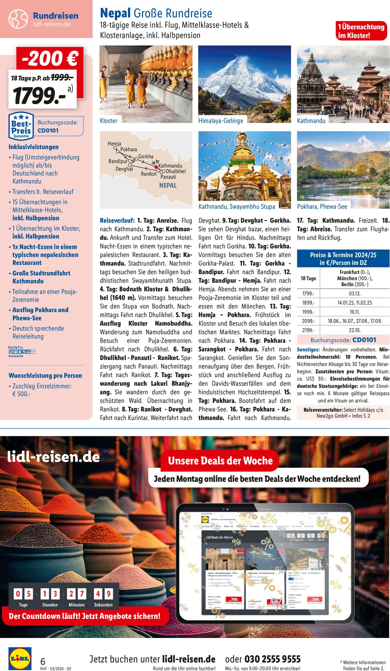 Lidl-Reisen Prospekt - Aktuell vom 28.02-31.03.2024 (Seite 6)