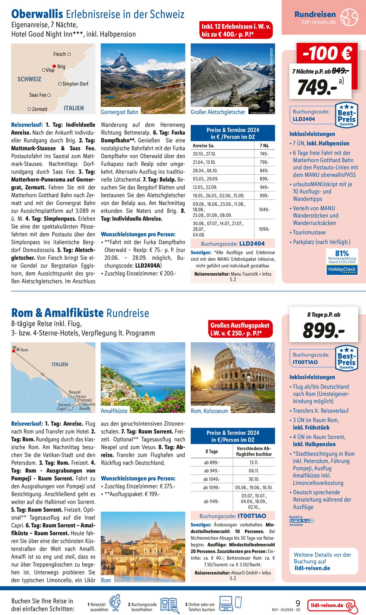Lidl-Reisen Prospekt - Aktuell vom 27.03-30.04.2024 (Seite 9)