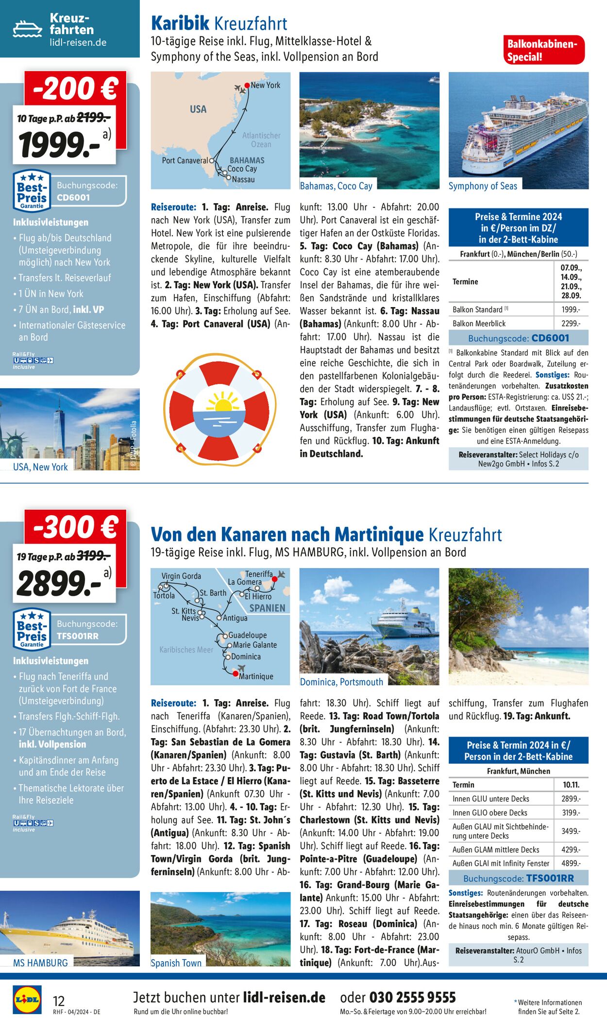 Lidl-Reisen Prospekt - Aktuell vom 27.03-30.04.2024 (Seite 12)
