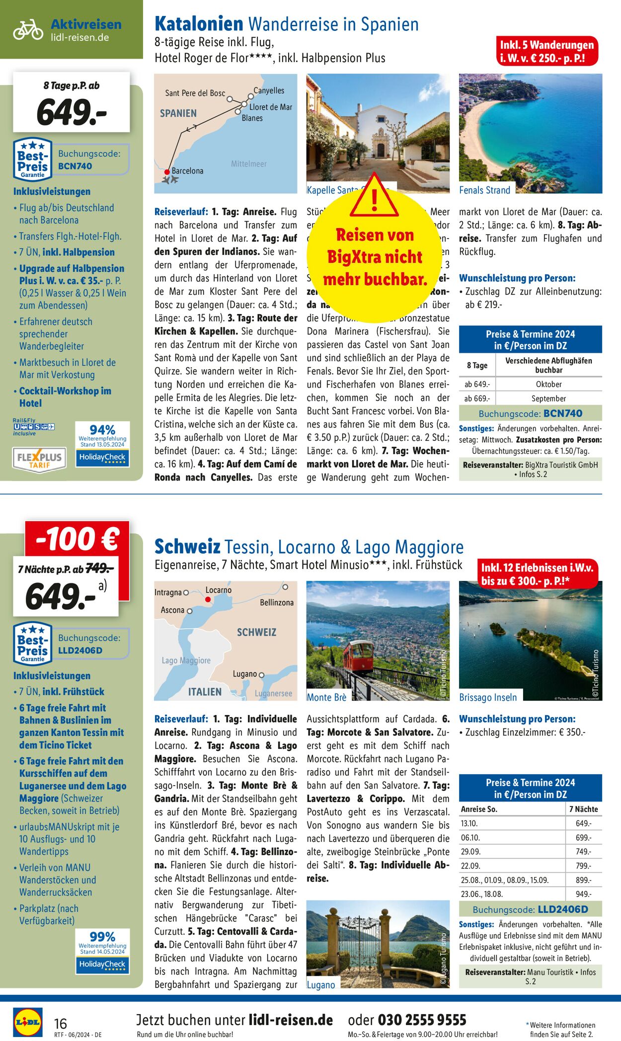 Lidl-Reisen Prospekt - Aktuell vom 13.06-15.07.2024 (Seite 16)