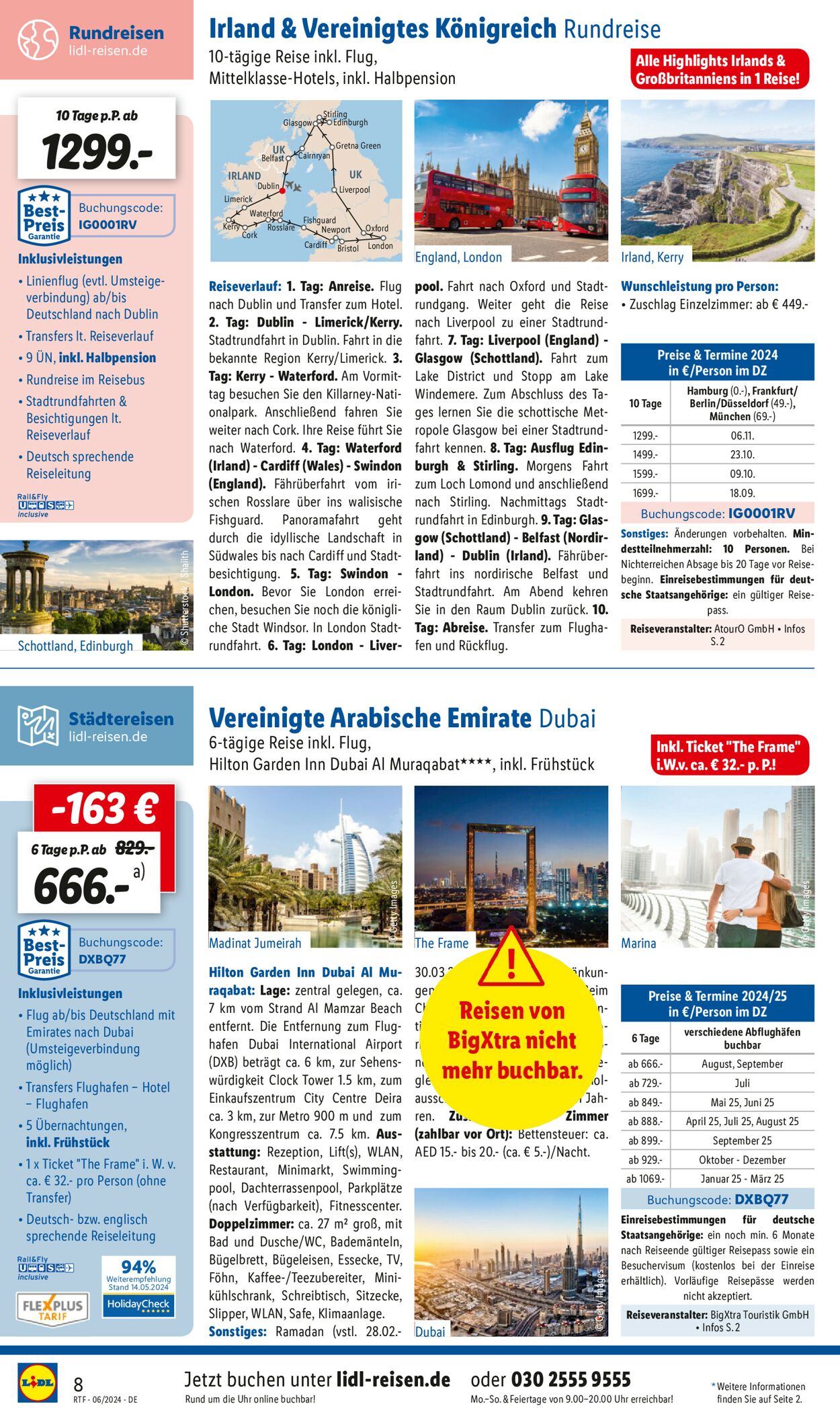 Lidl-Reisen Prospekt - Aktuell vom 13.06-15.07.2024 (Seite 8)