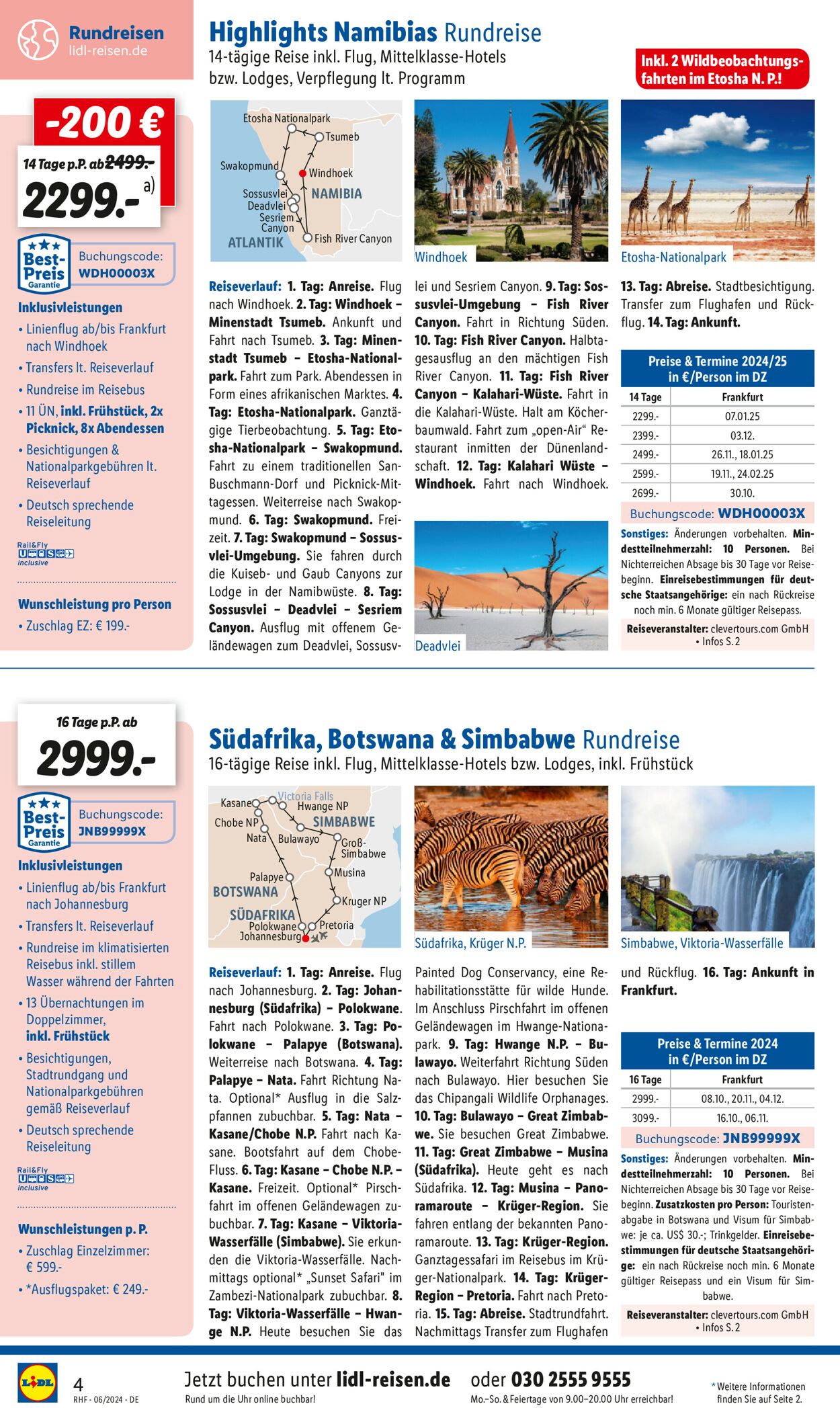 Lidl-Reisen Prospekt - Aktuell vom 31.05-30.06.2024 (Seite 4)